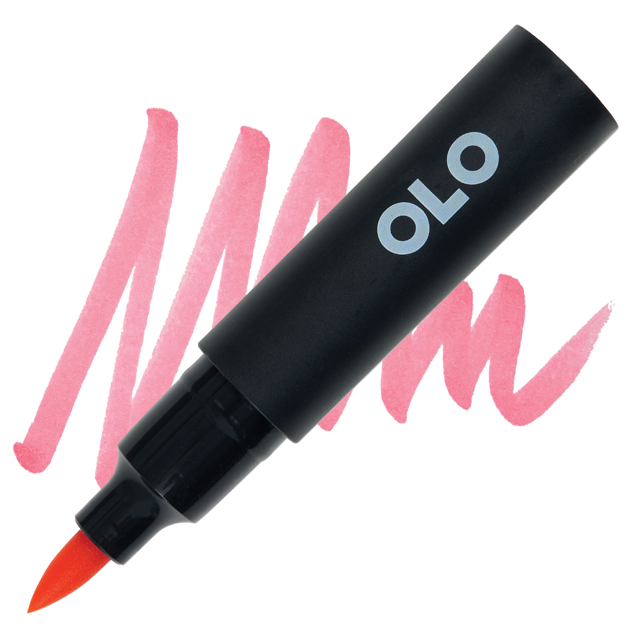 Olo Brush-Tip Half Marker - R0.3 Coral