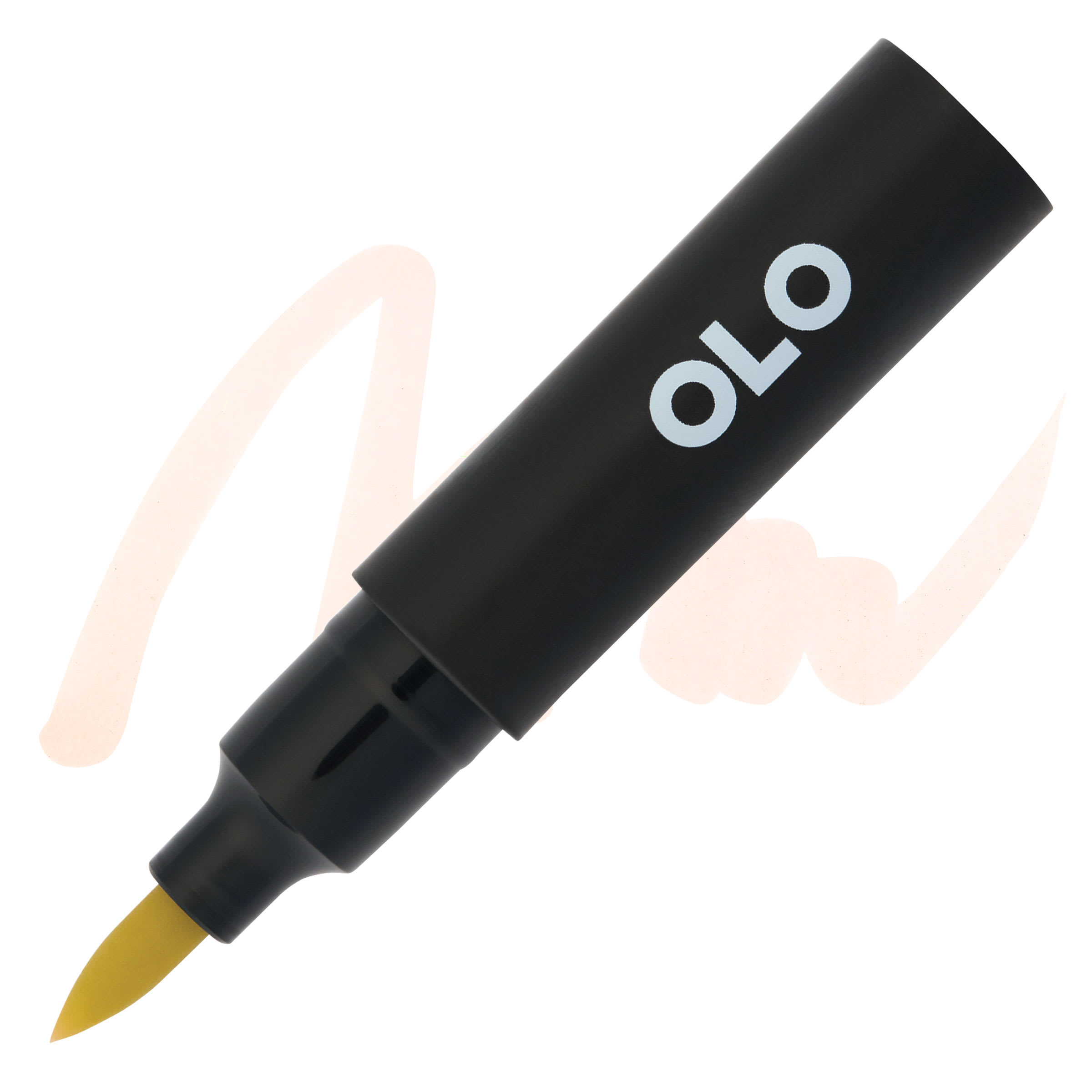 Olo Brush-Tip Half Marker - O4.0, Almond