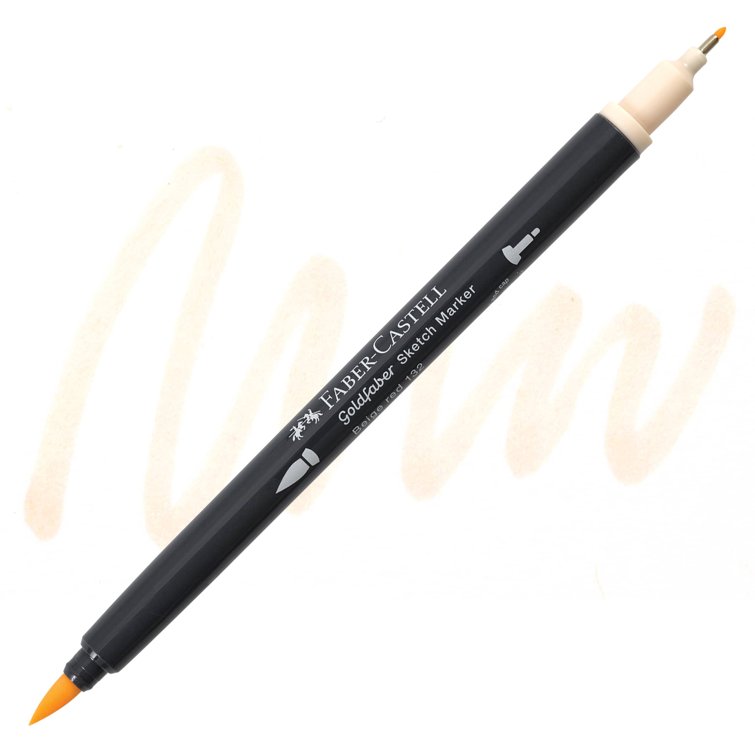 Faber-Castell Goldfaber Sketch Dual-Tip Marker - 132 Beige Red