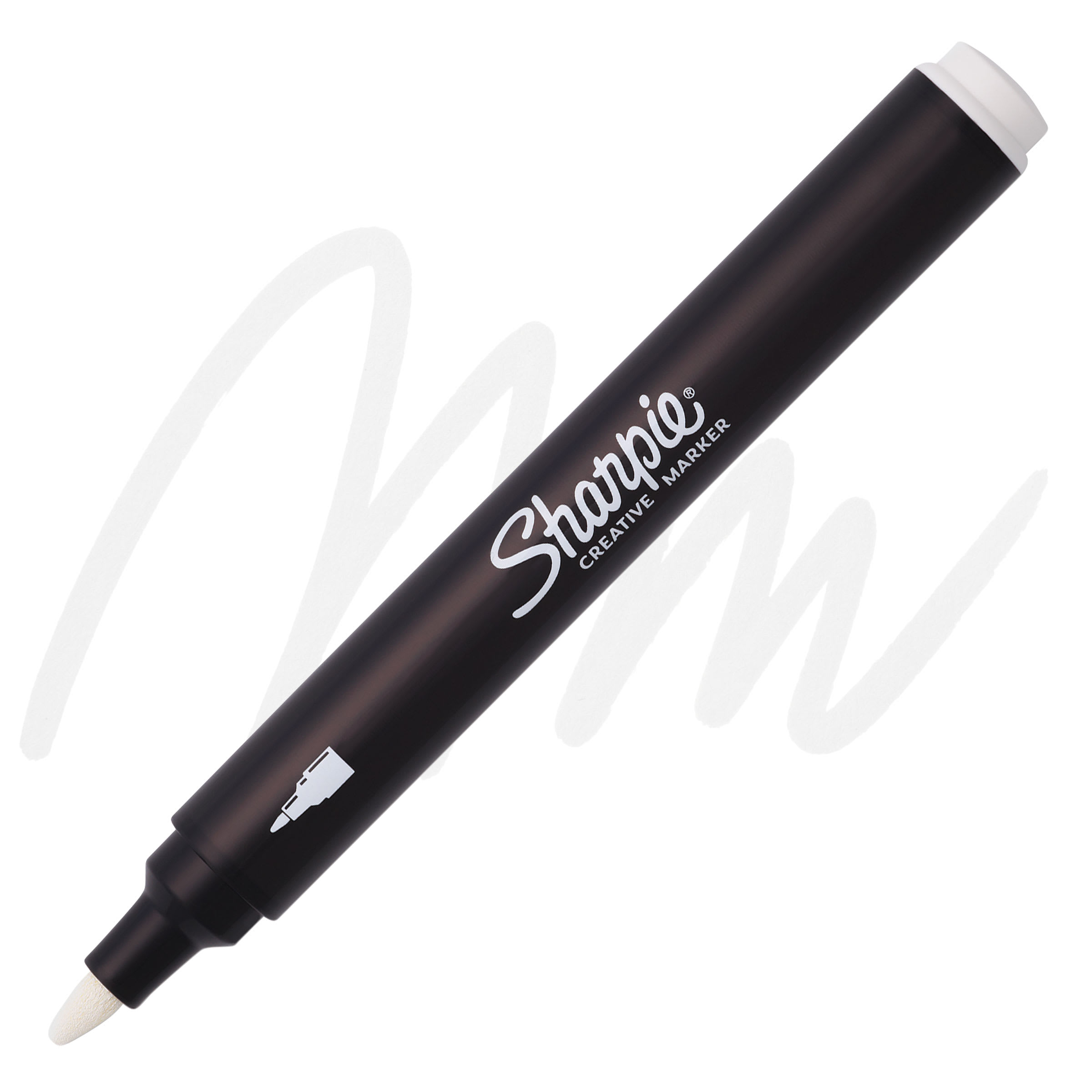 Sharpie® Bullet Tip Water-Based Acrylic Creative Marker in White