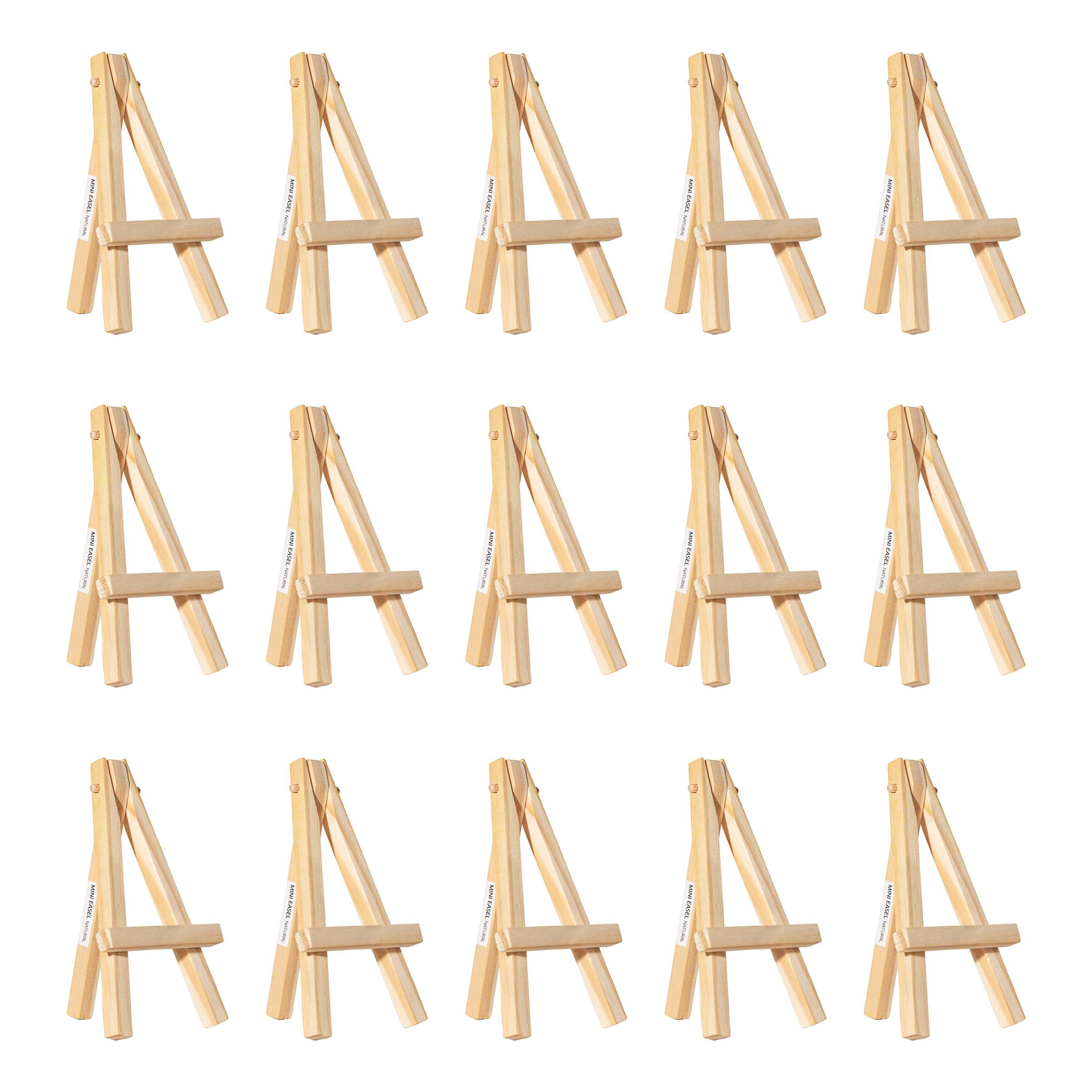 Hello, Artist! Mini Easel, Pkg of 15, 5 x 3