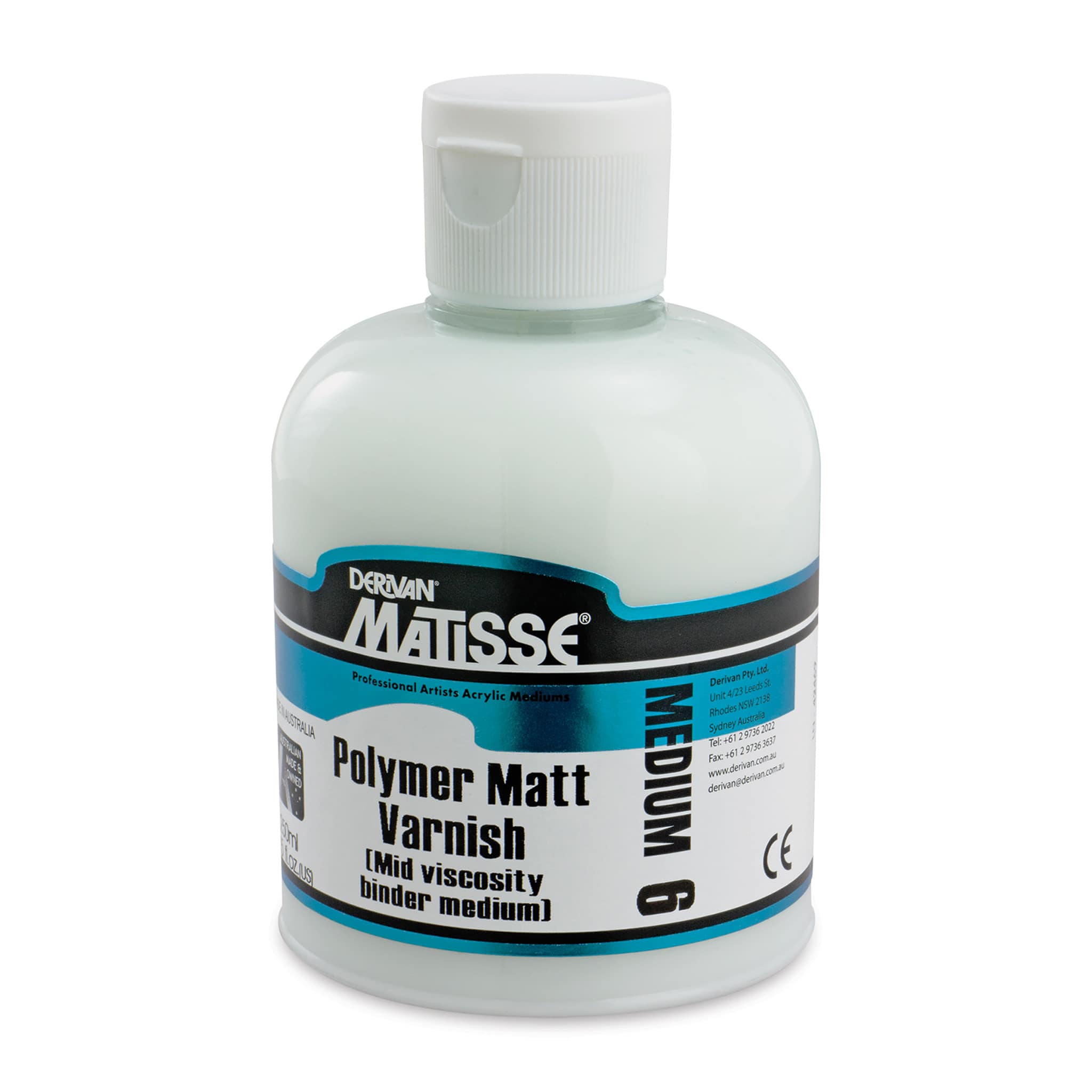 Matisse Polymer Varnish - Matte, 250 ml