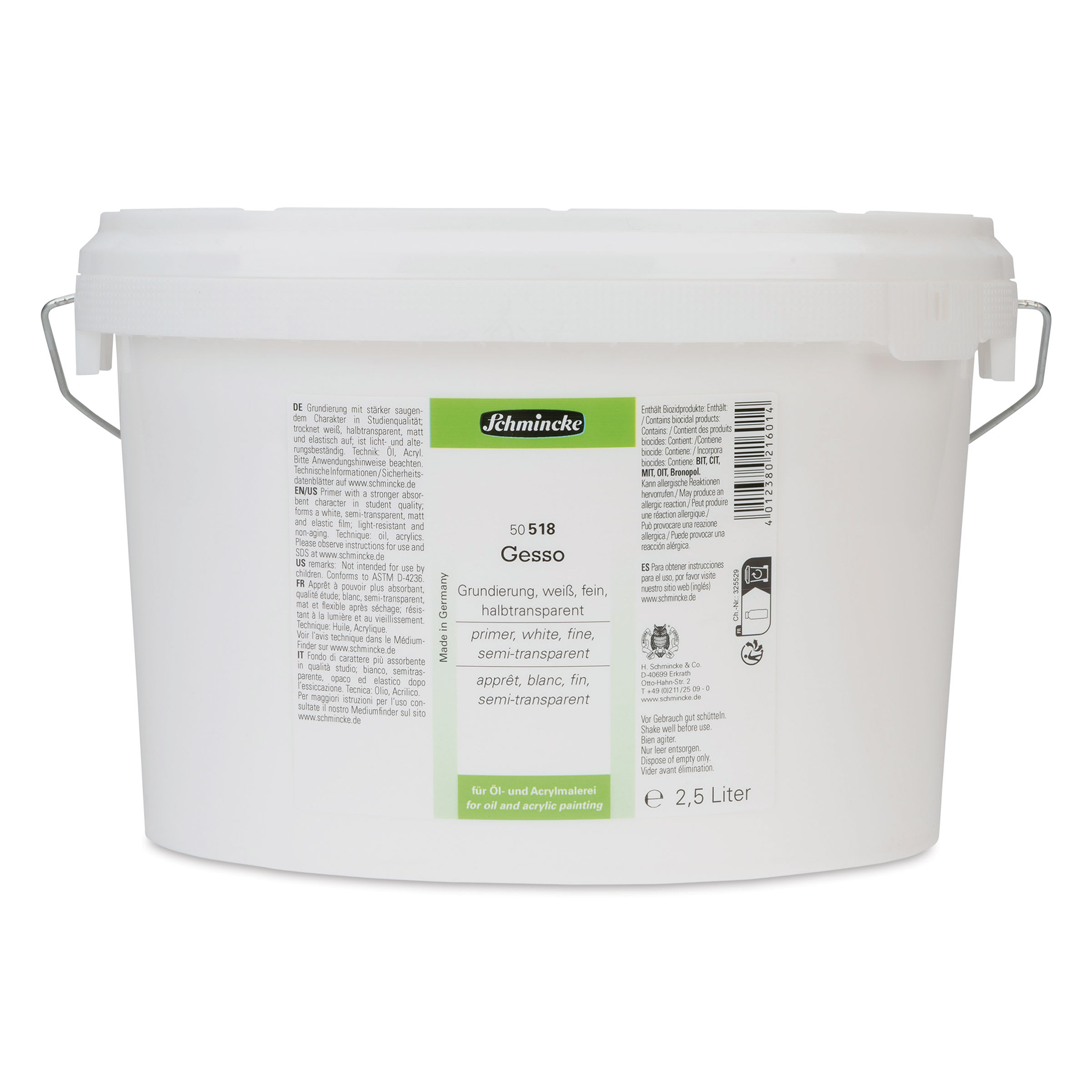 Schmincke Acrylic Gesso - 2.5 L