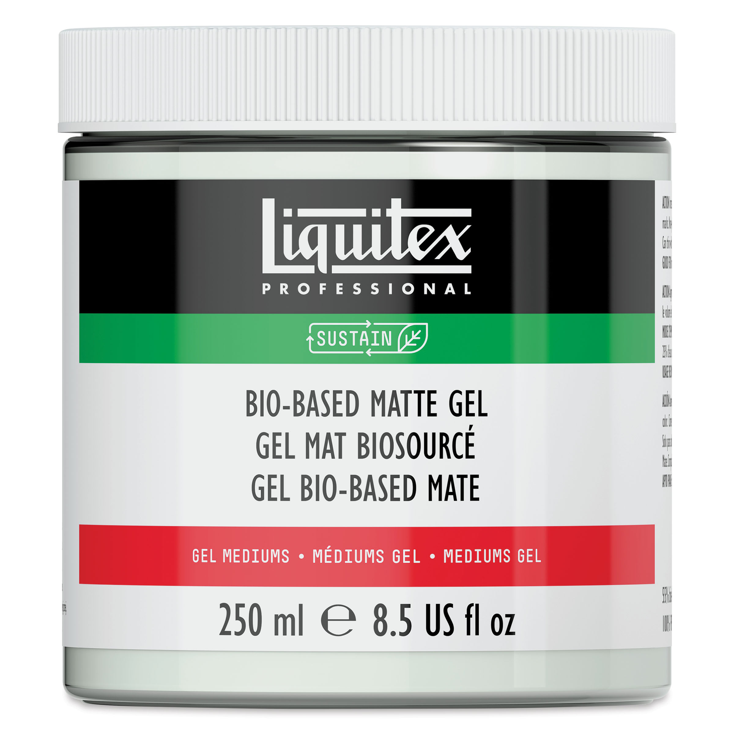 Liquitex Bio-Based Acrylic Gel Medium - Matte Gel, 250 ml