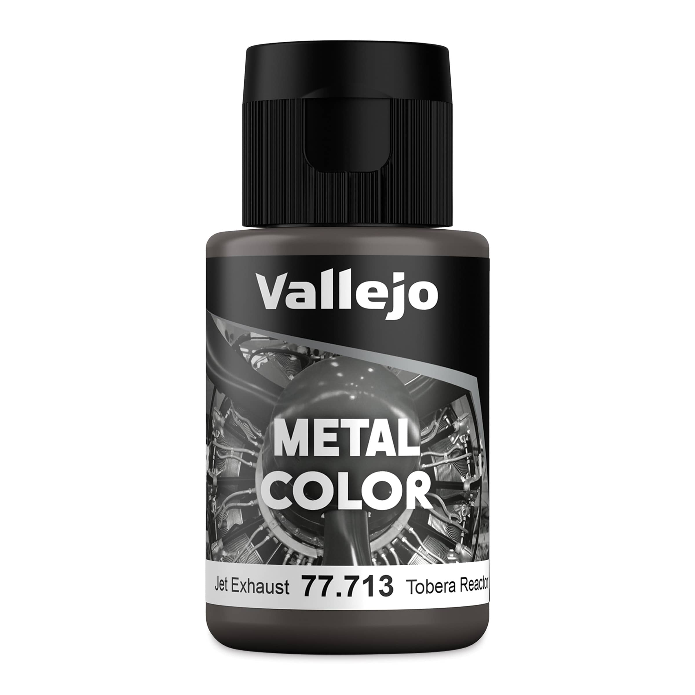 Vallejo Metal Color Acrylic Paint - Jet Exhaust, 32 ml
