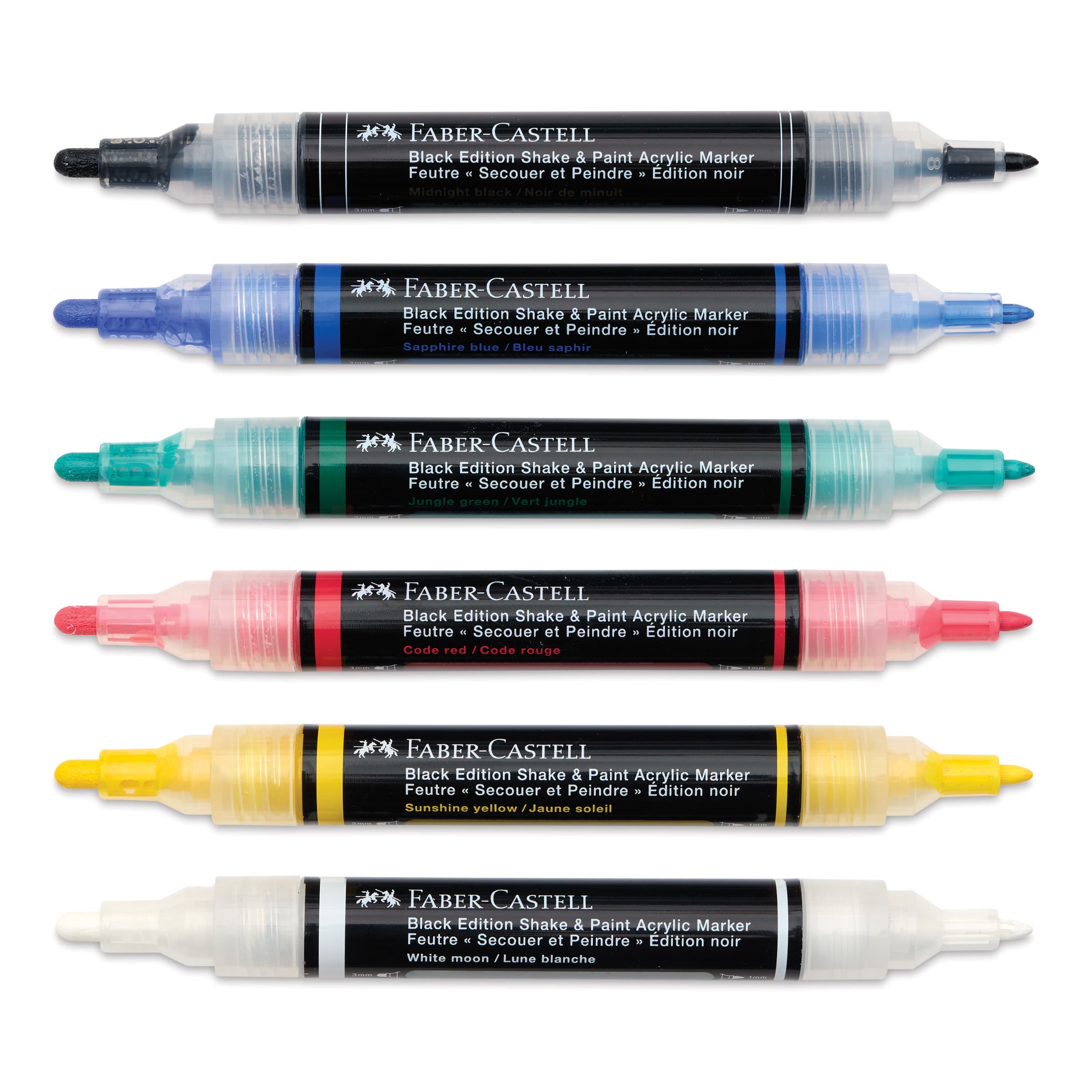 Faber-Castell Black Edition Shake and Paint Twin Acrylic