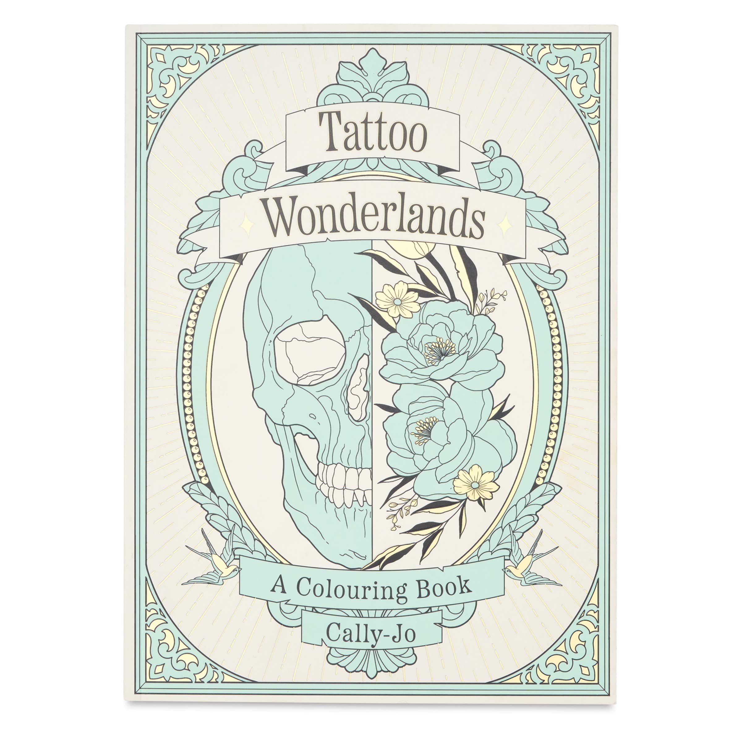 Tattoo Wonderlands Coloring Book