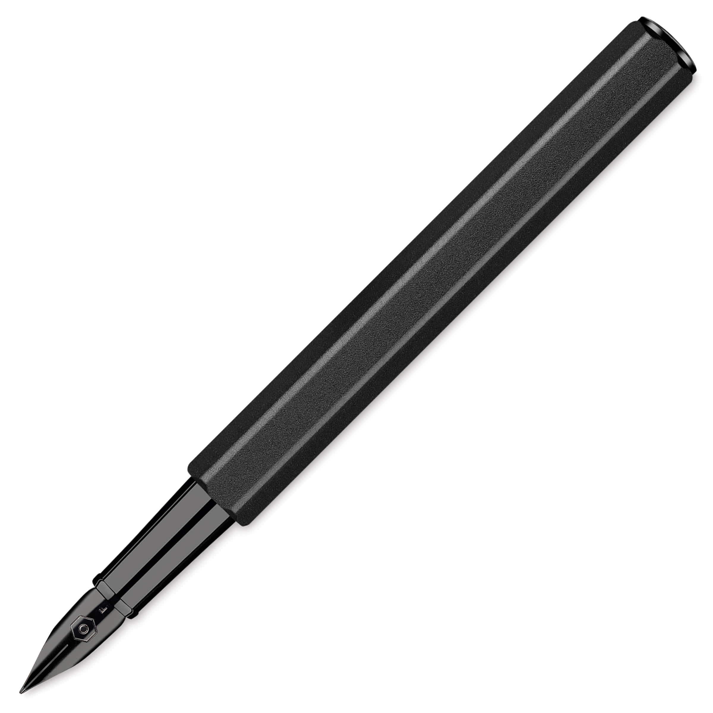 筆記具 CARAN d'ACHE 849 Caran d'Ache 849 Black Code Fountain Pen - Black, Fine Tip| BLICK