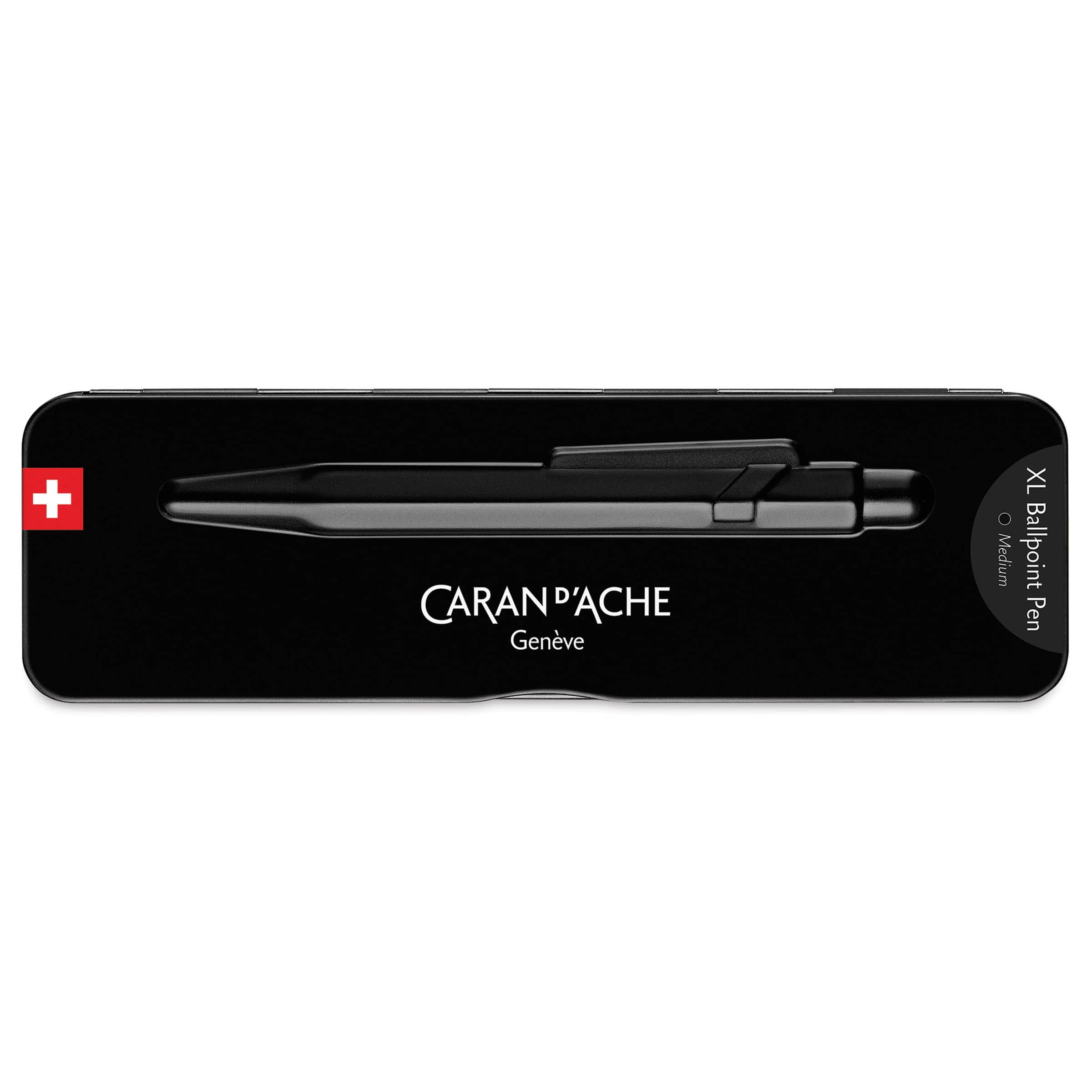 Caran d'Ache 849 Black Code XL Ballpoint Pen - Black | BLICK Art