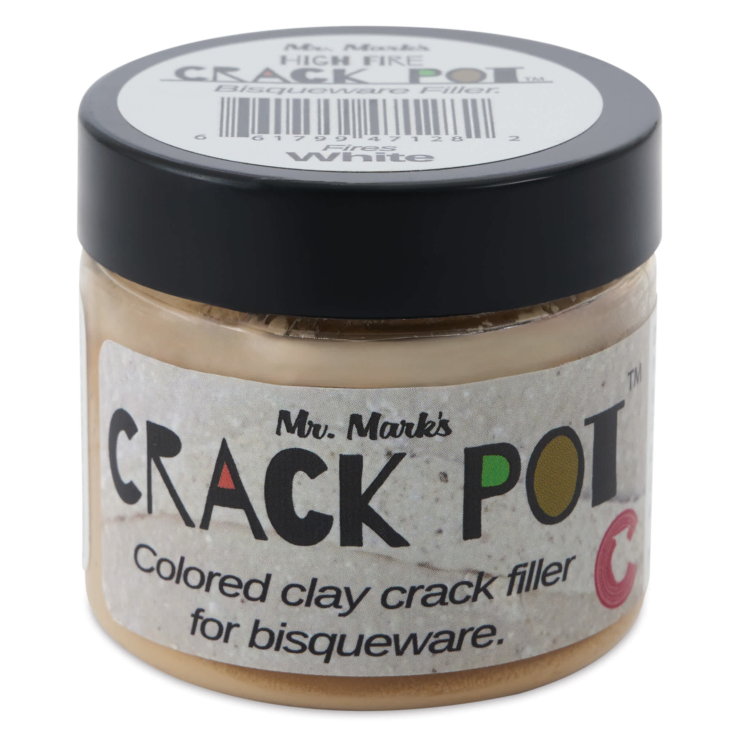 The Ceramic Shop Mr. Mark's Crack Pot High Fire Bisqueware Filler
