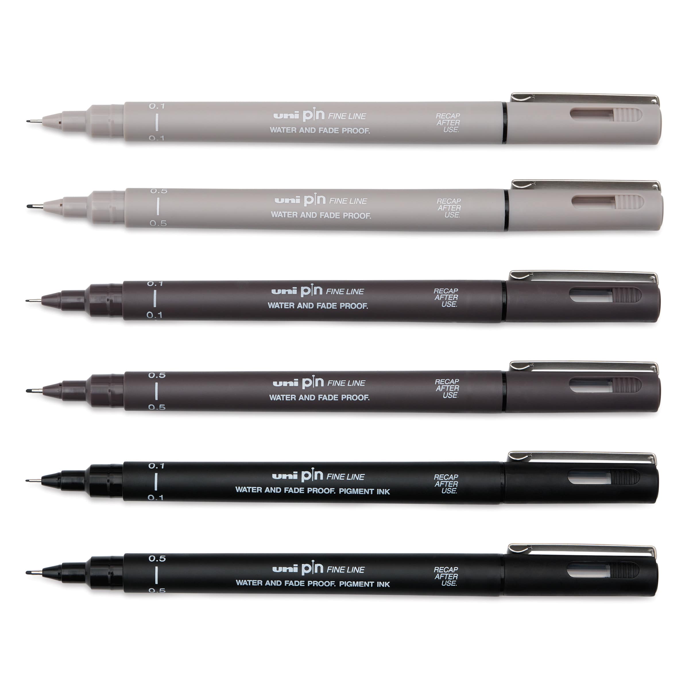 Uni Pin Fine Liner Pens and Sets