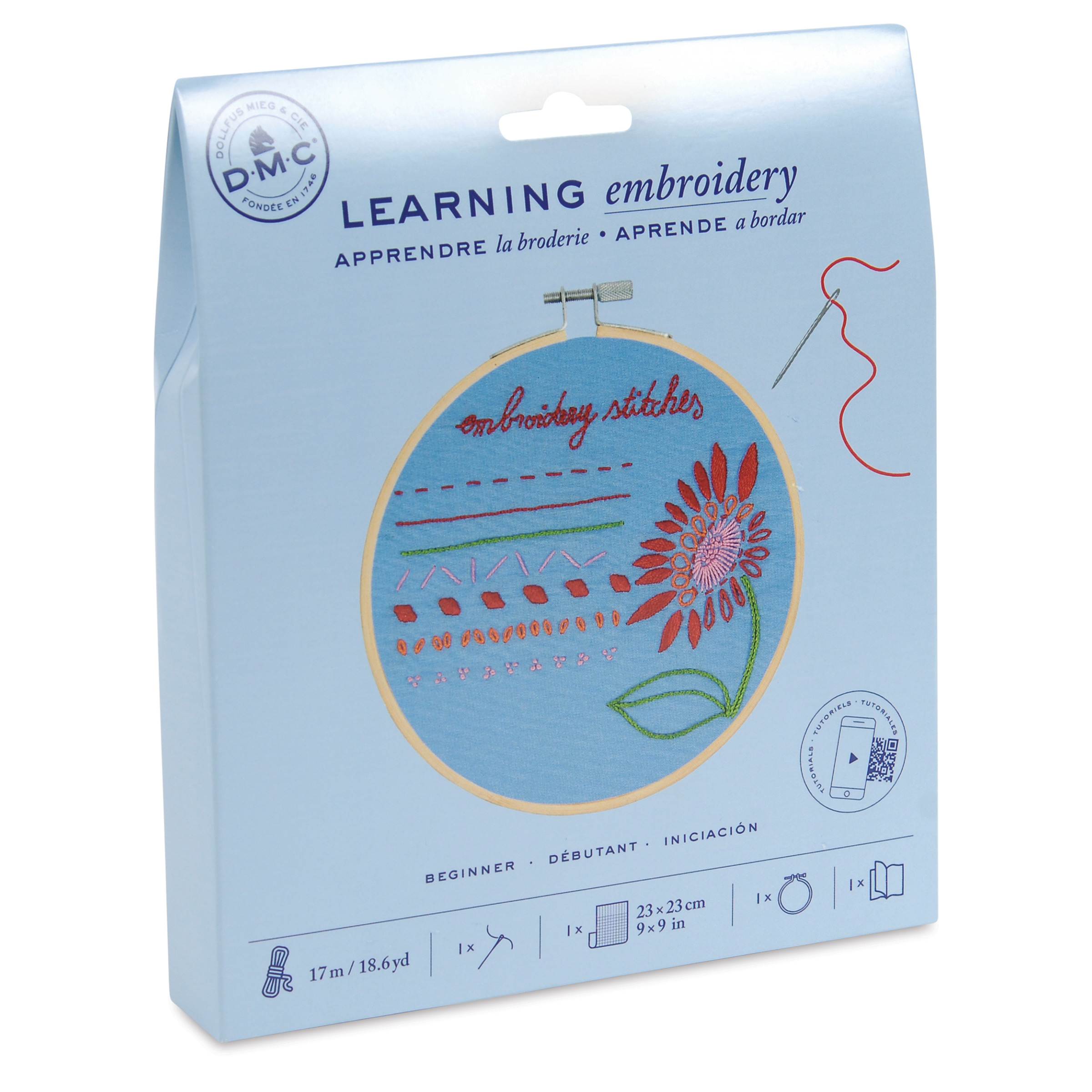 DMC Learning Embroidery Kit