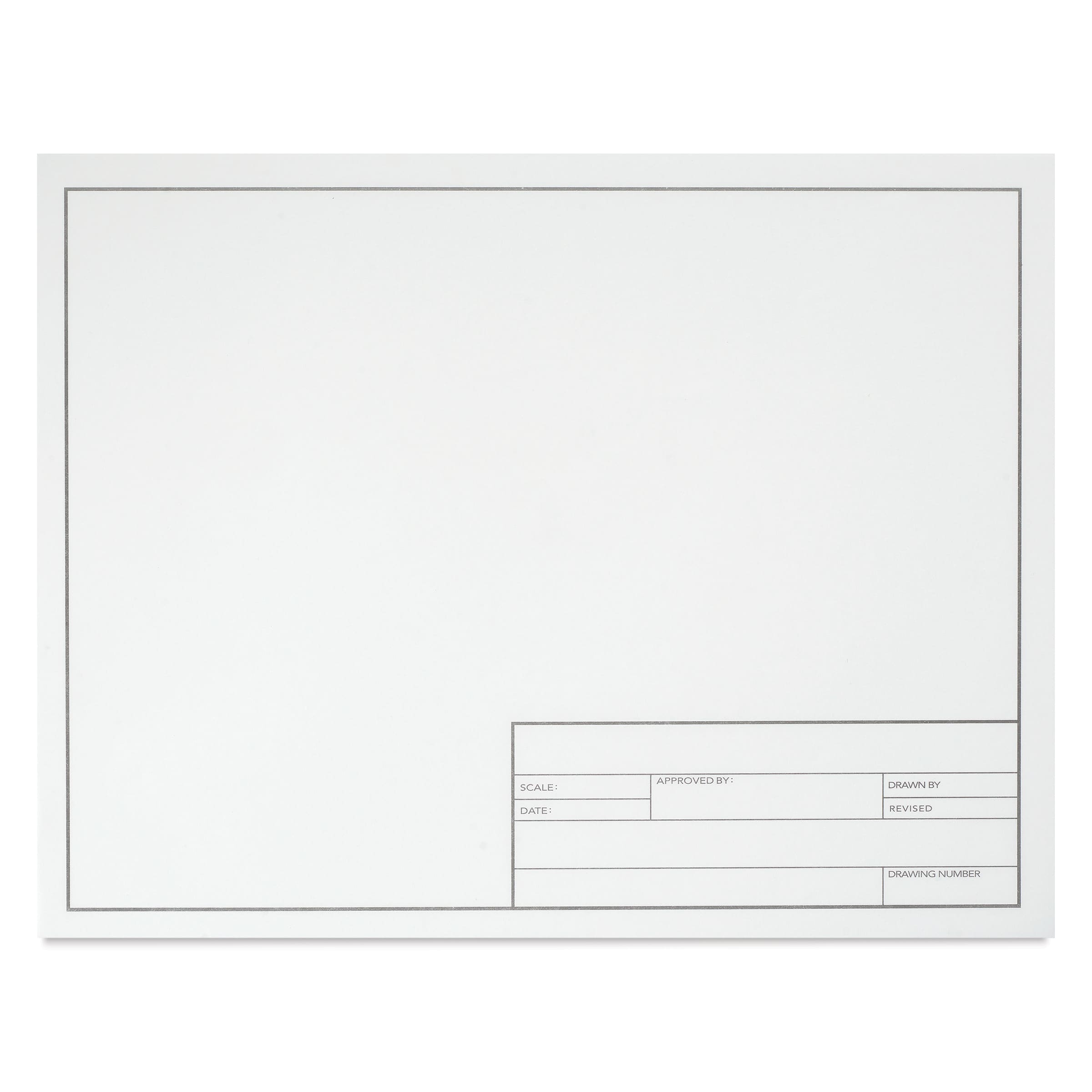 Pacific Arc Drafting Title Block Vellum Sheets