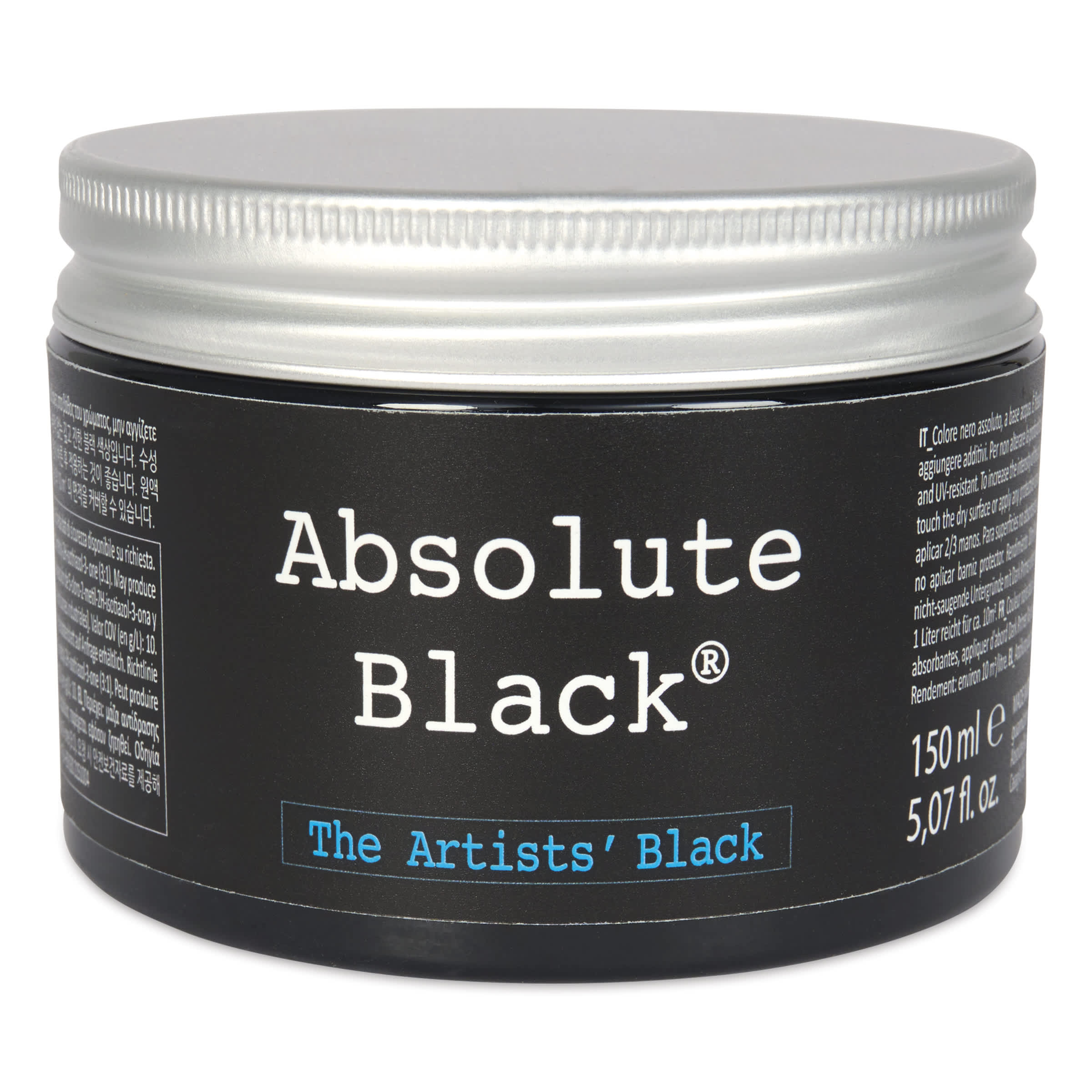 Absolute Black Acrylic Paints