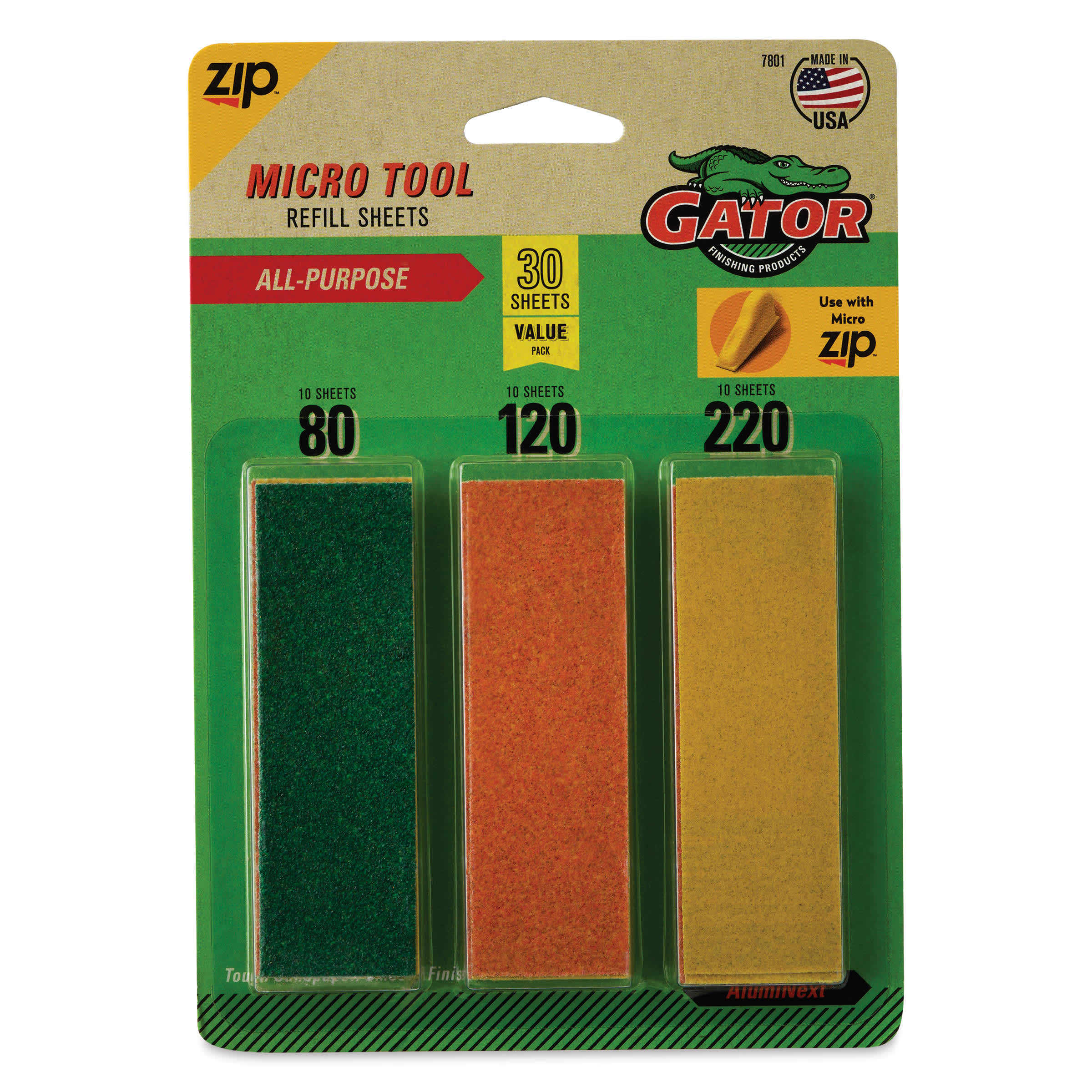 Gator Zip Micro Tool Refill Sheets