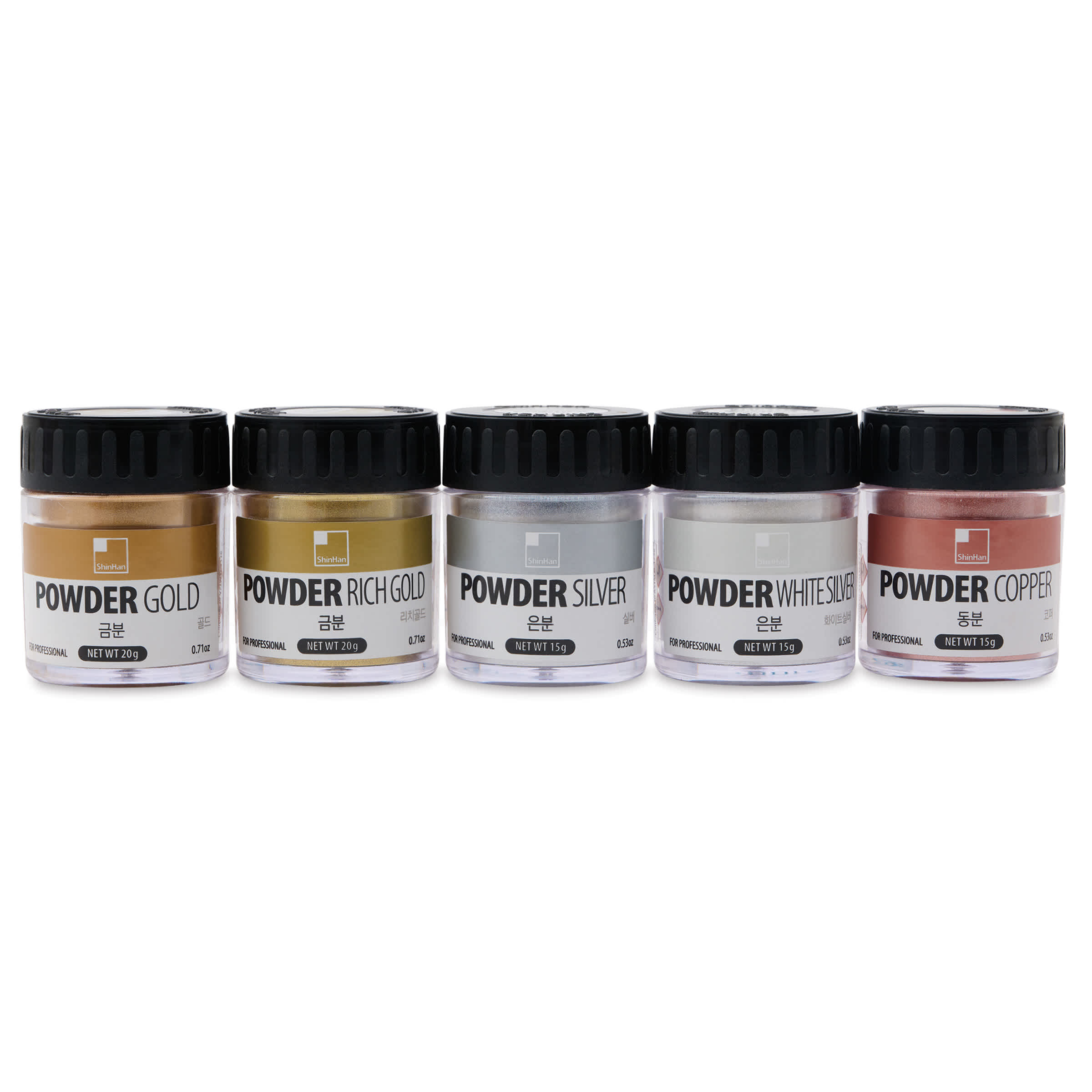 ShinHan Professional Metallic Powders and Set