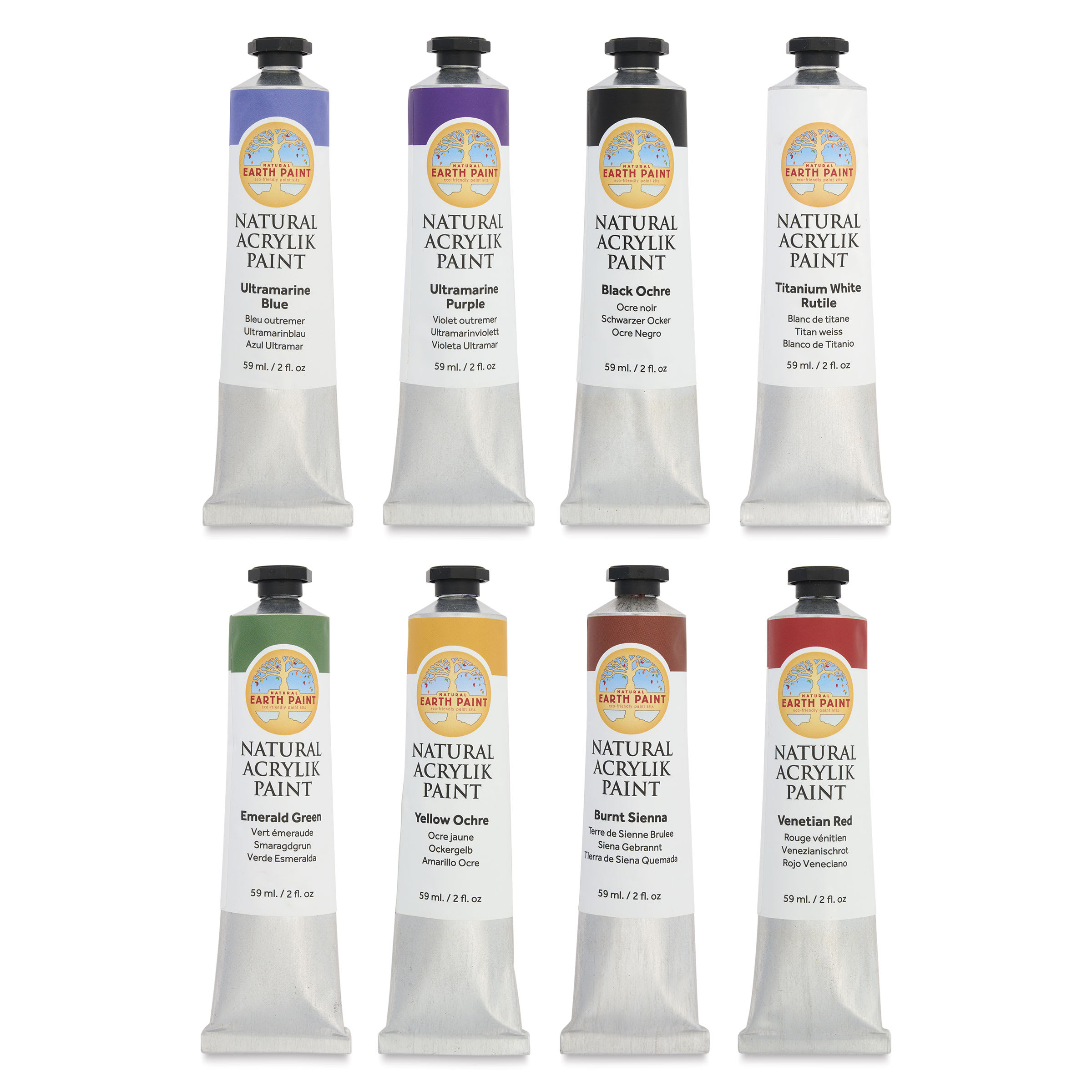 Natural Earth Paint Natural Acrylik Paints and Set
