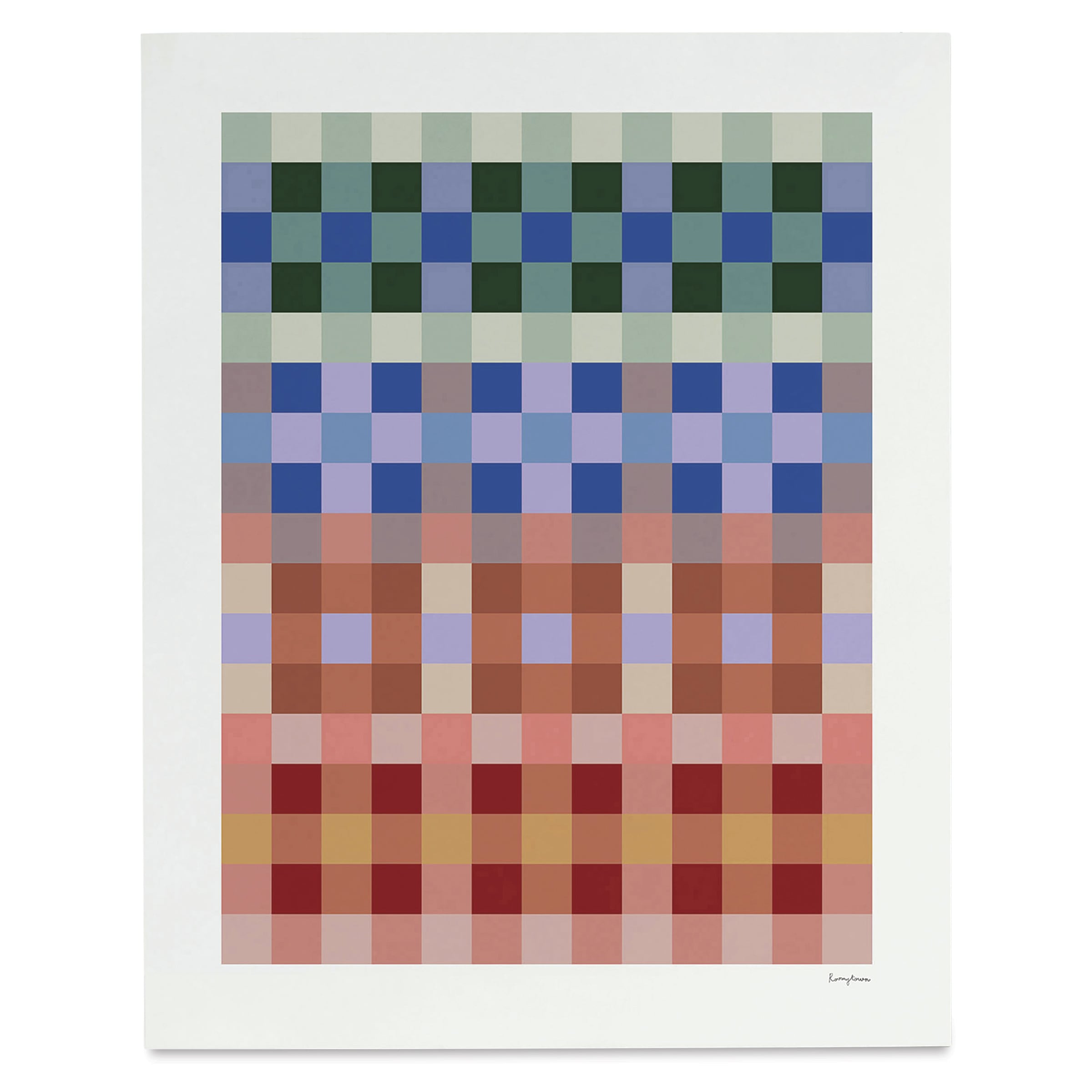 Roomytown Pattern Studies Giclee Fine Art Prints