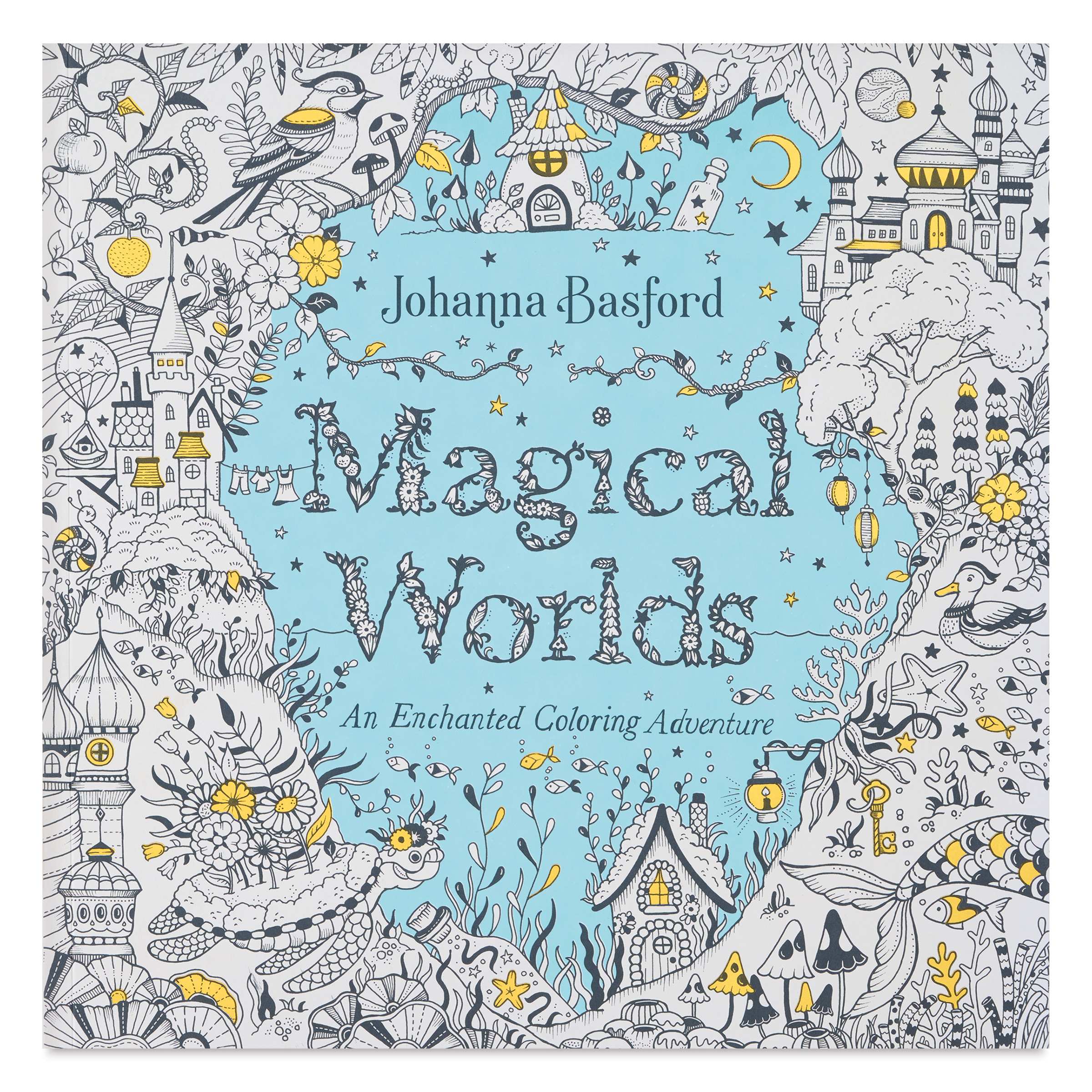 Magical Worlds Coloring Book
