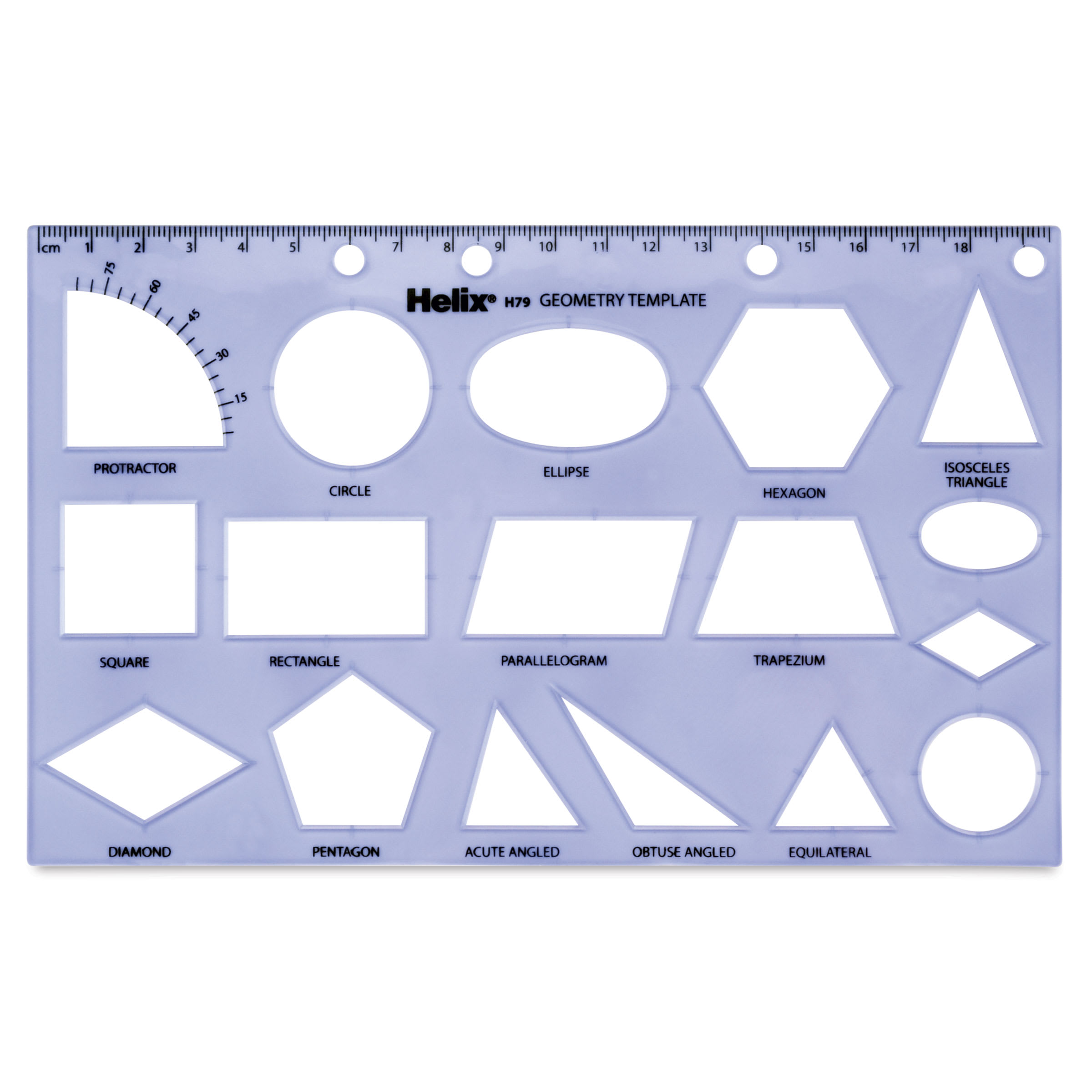 Helix Geometry Shapes Template