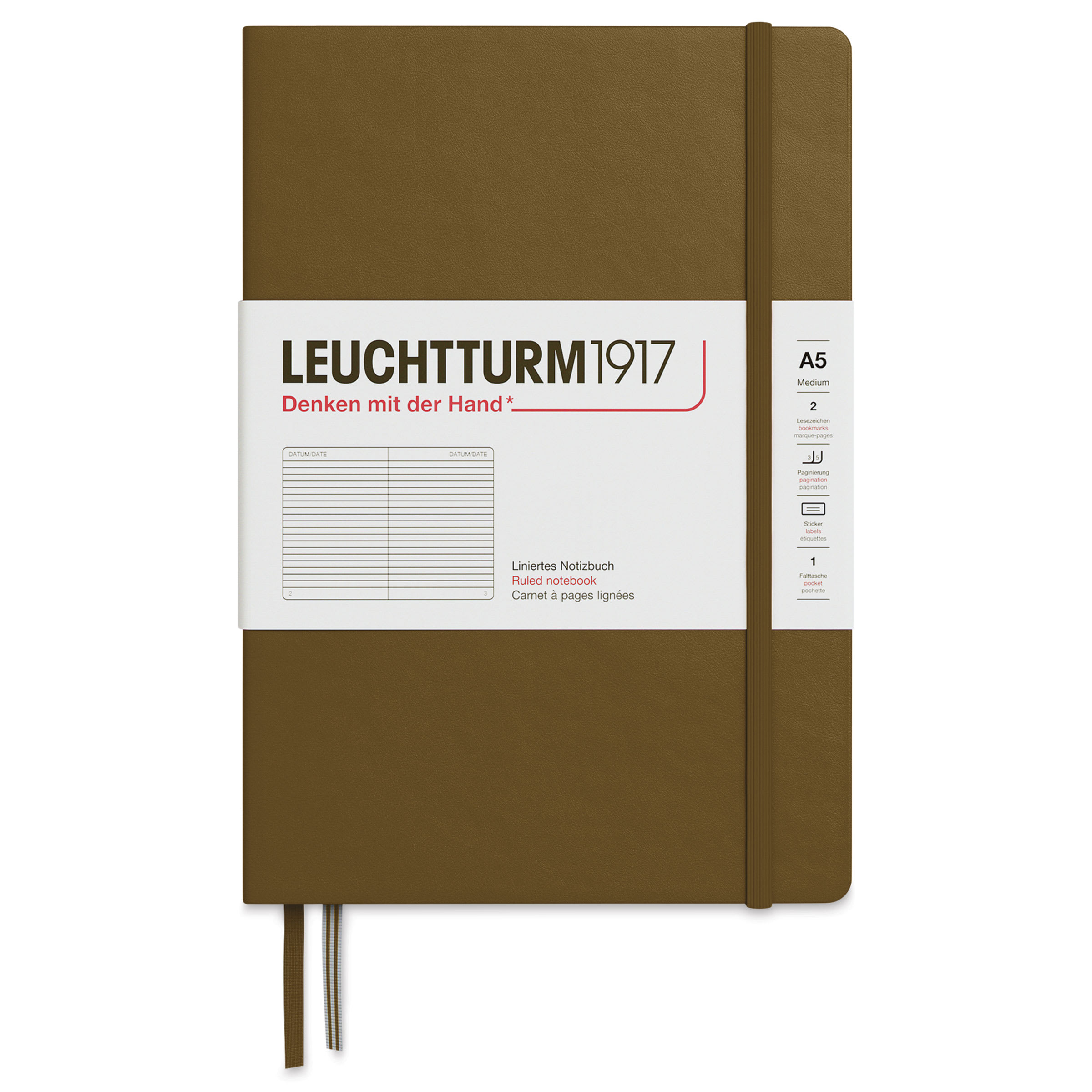Leuchtturm1917 Ruled Hardbound Notebooks
