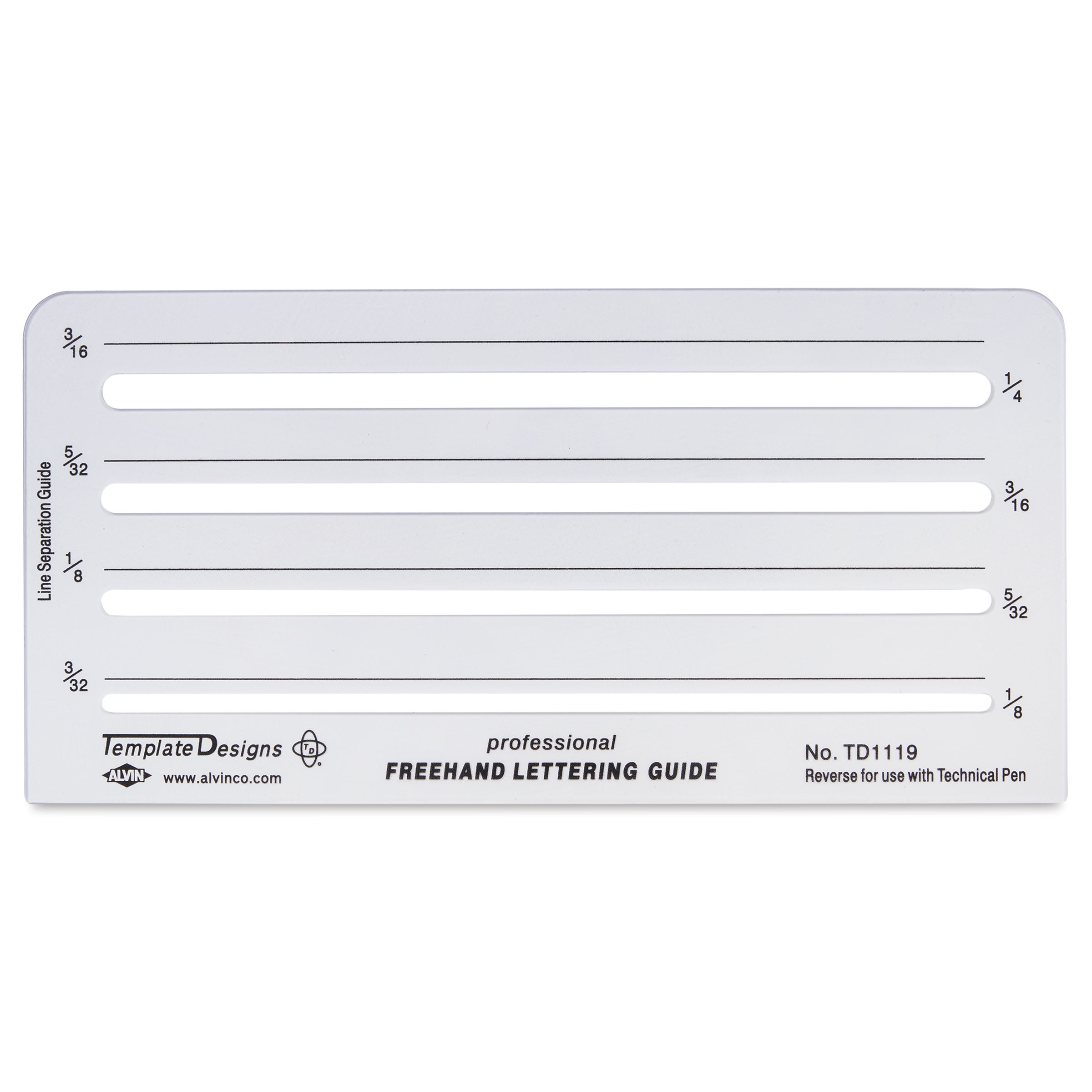 Alvin Template Lettering Aid