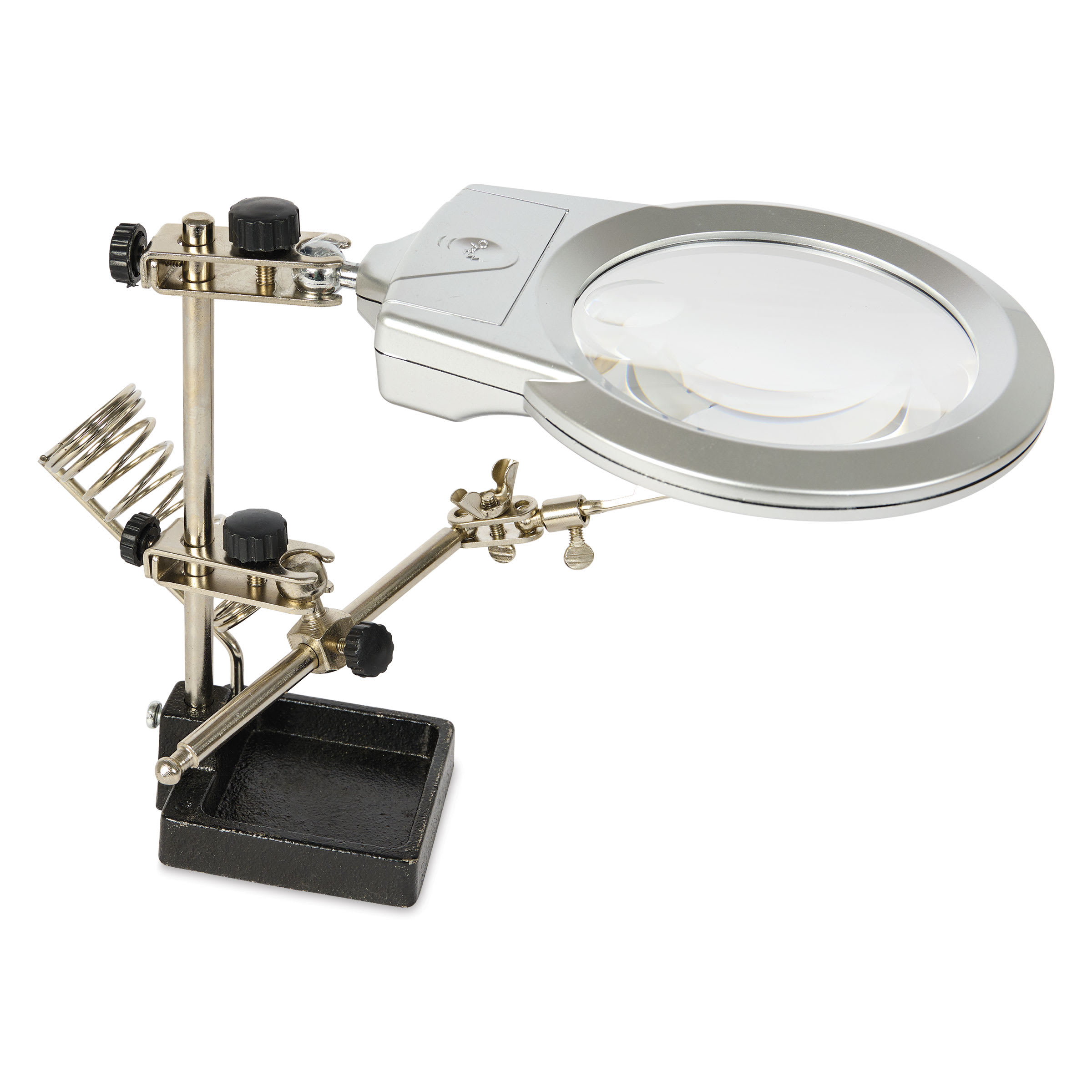 Enkay Helping Hands Magnifier with Soldering Station