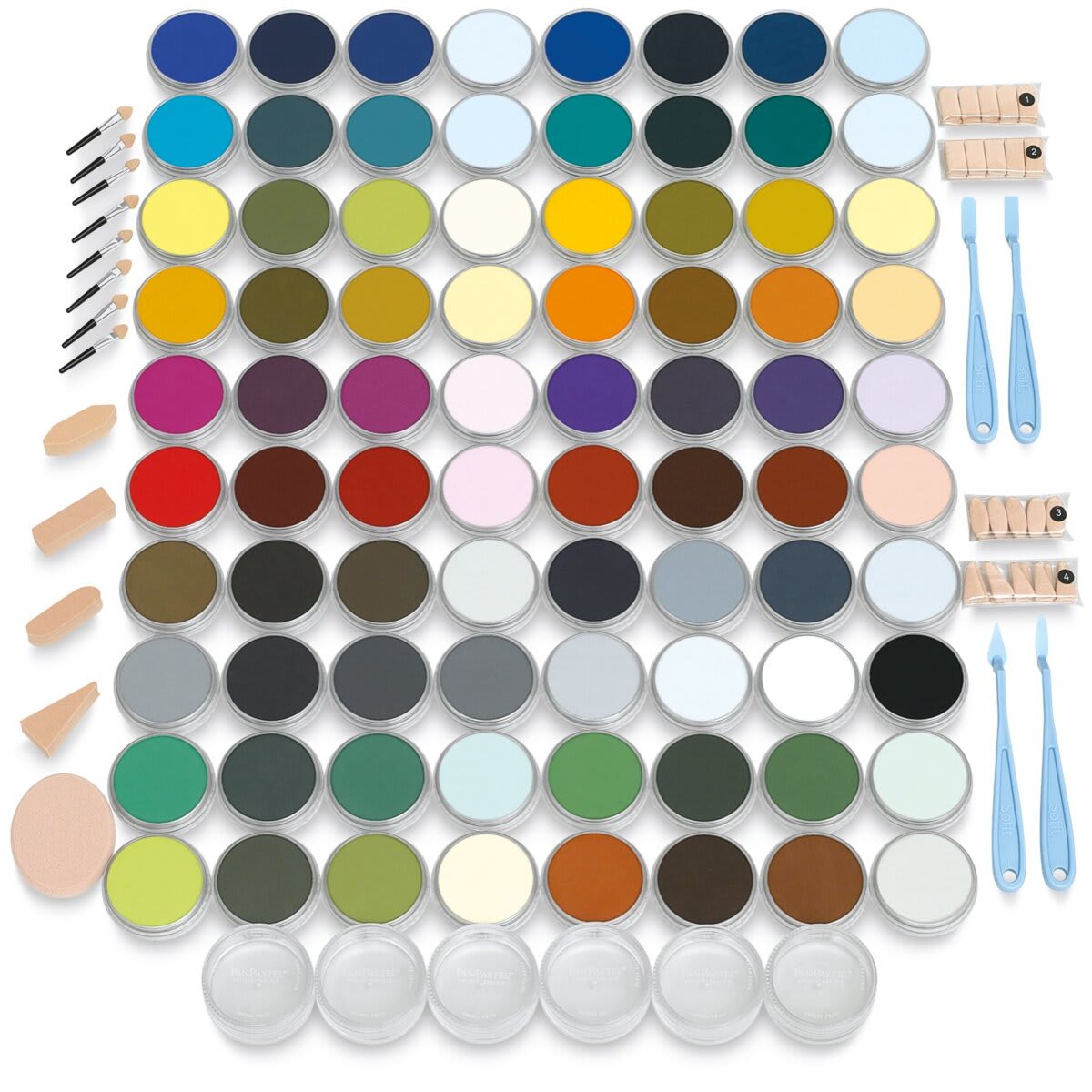 PanPastel Artists' Painting Pastels Set - Assorted Colors, Set of