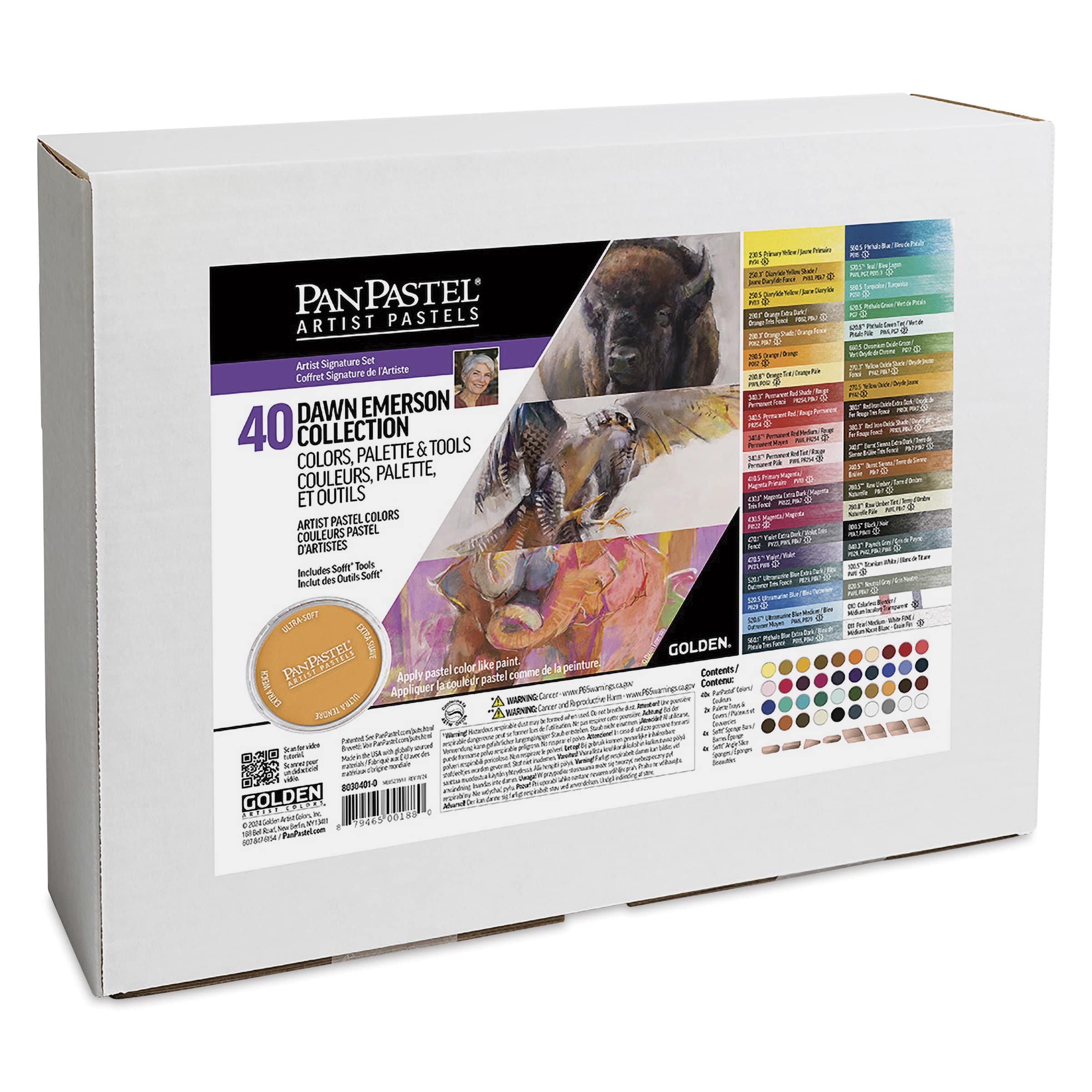 PanPastel Artists' Painting Pastels Set - Dawn Emerson, Set of 40