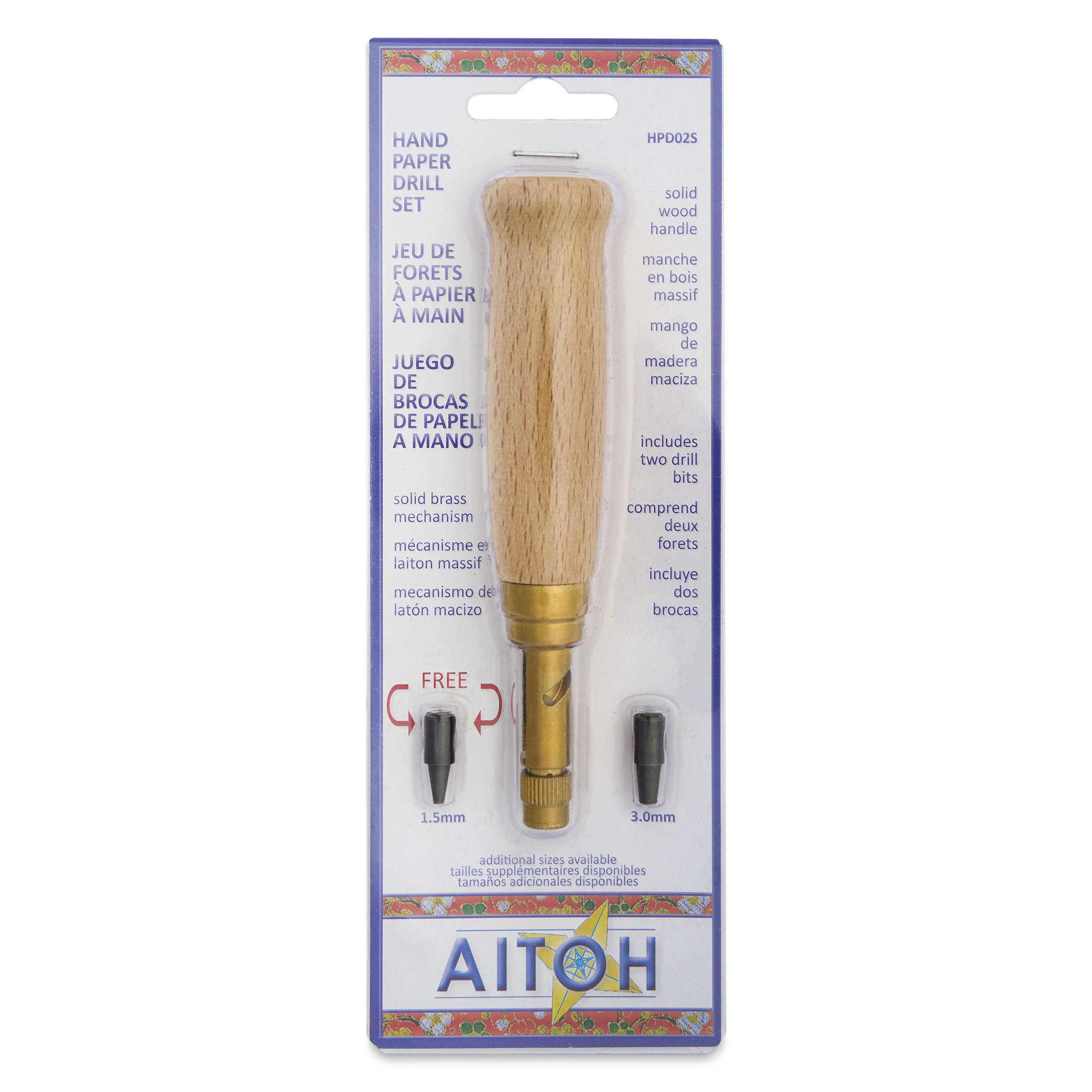 Aitoh Hand Paper Drill Set