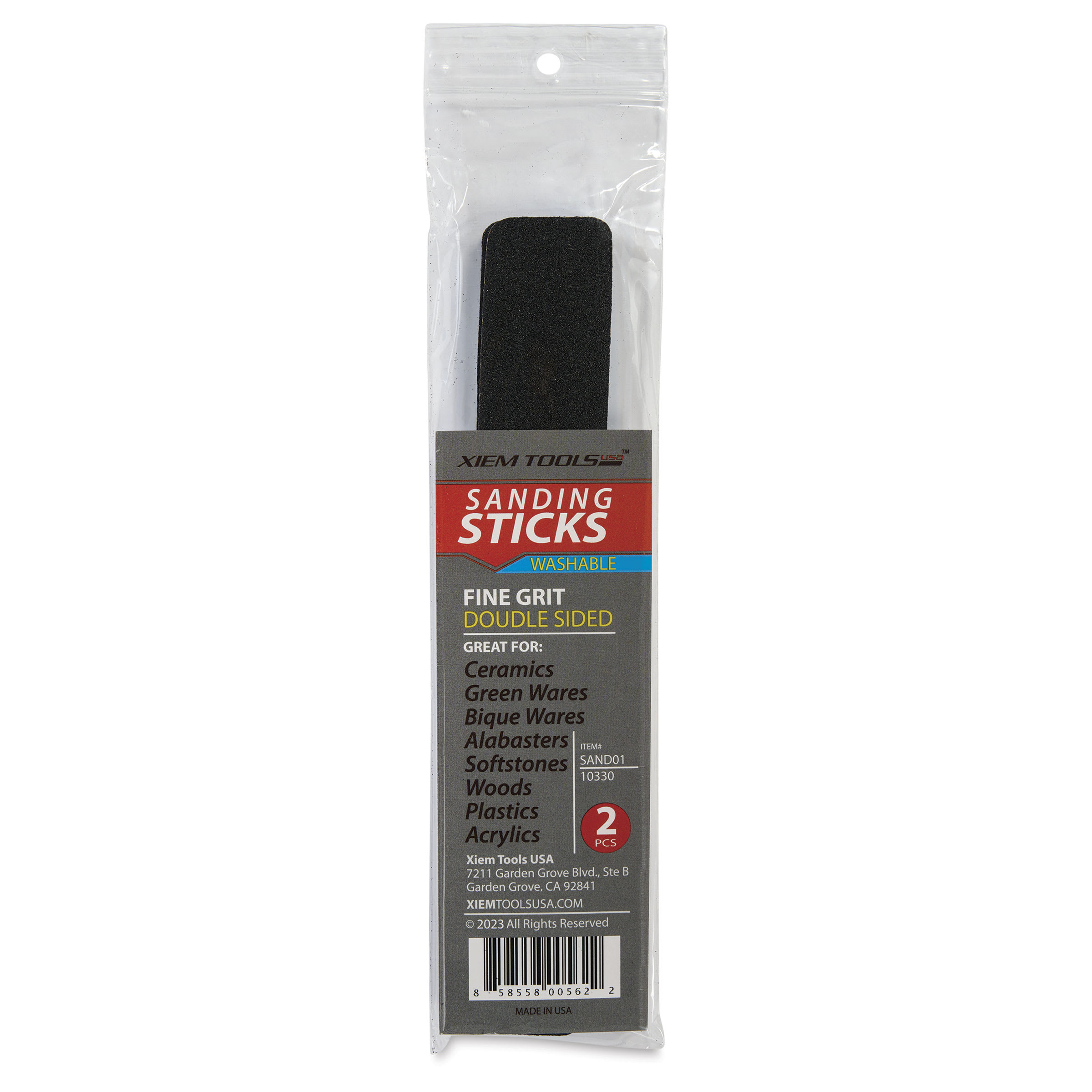 Xiem Tools Sanding Sticks for Color Clays