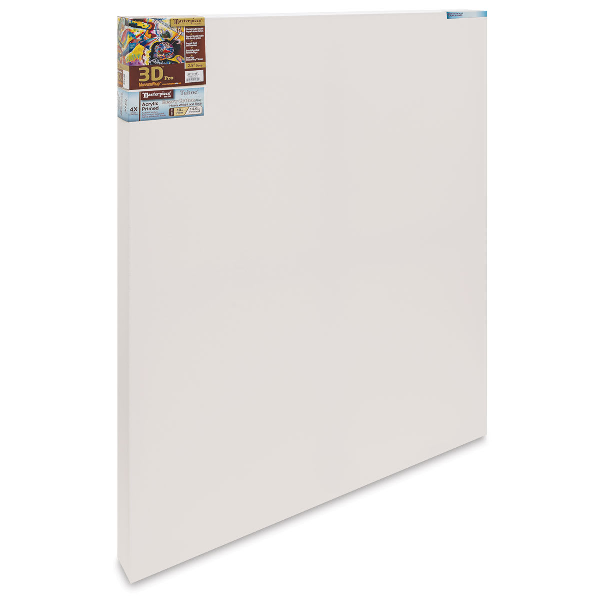 Masterpiece Tahoe Cotton Canvas - 36" x 48", 2-1/2" Profile, Acrylic Primed