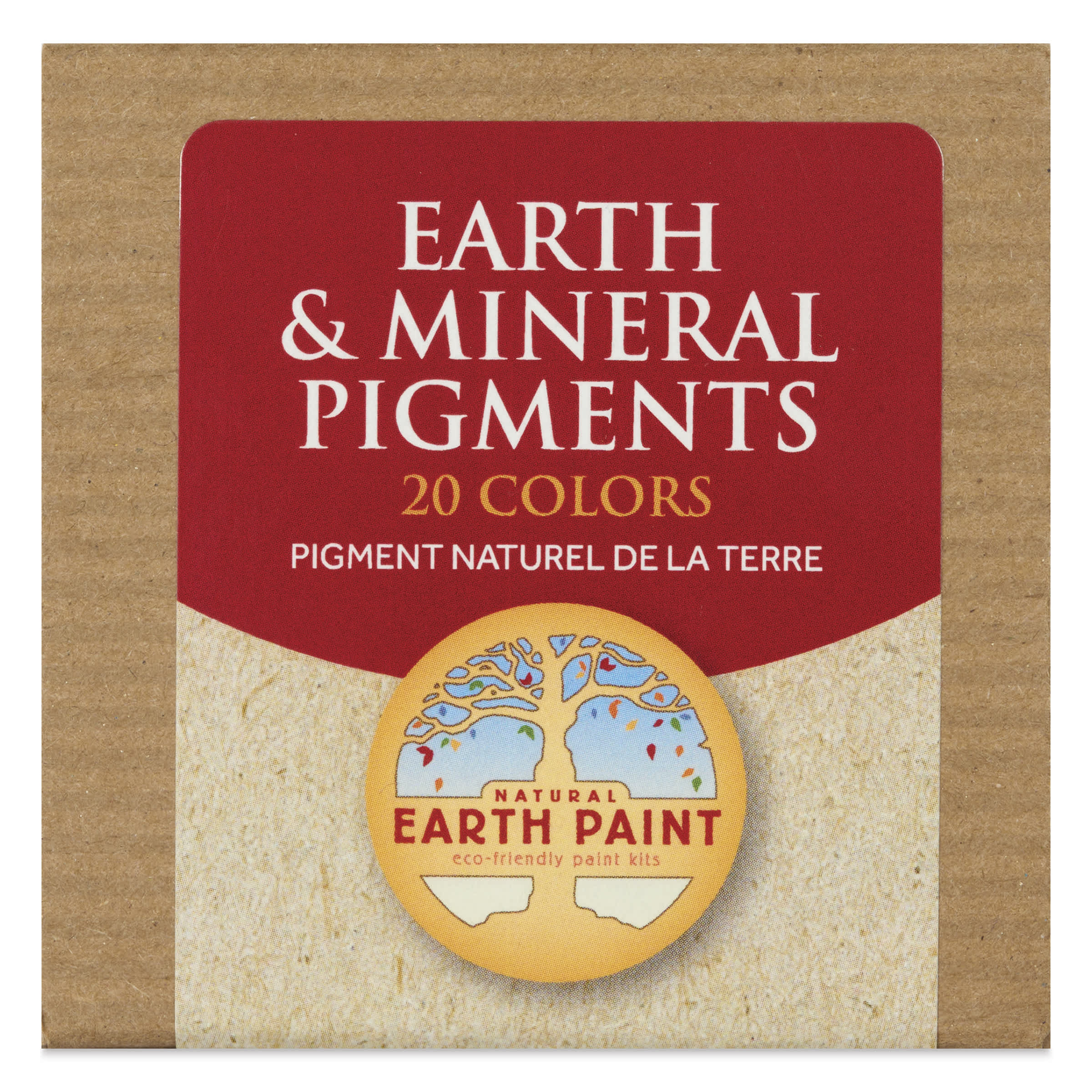 Natural Earth Paint Earth & Mineral Pigments - Sample Pkg of 20