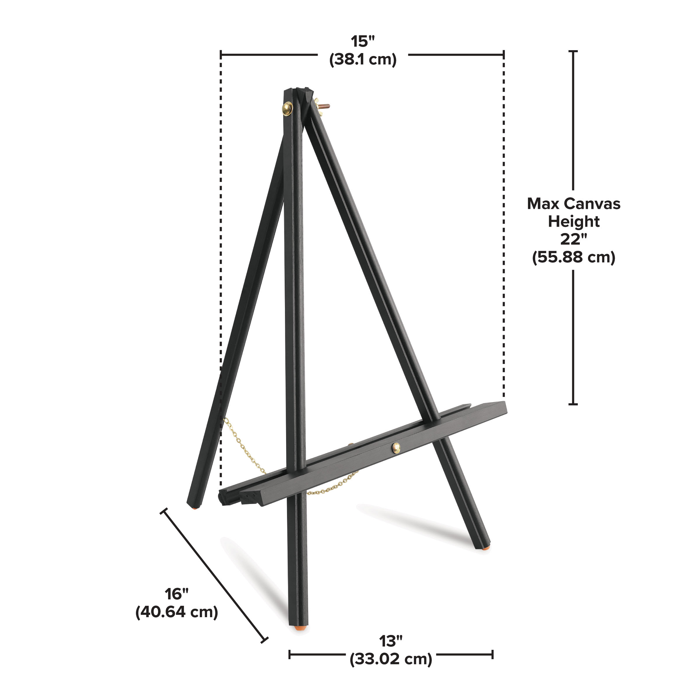 Blick Studio Display Easel - Black, Tabletop | BLICK Art Materials