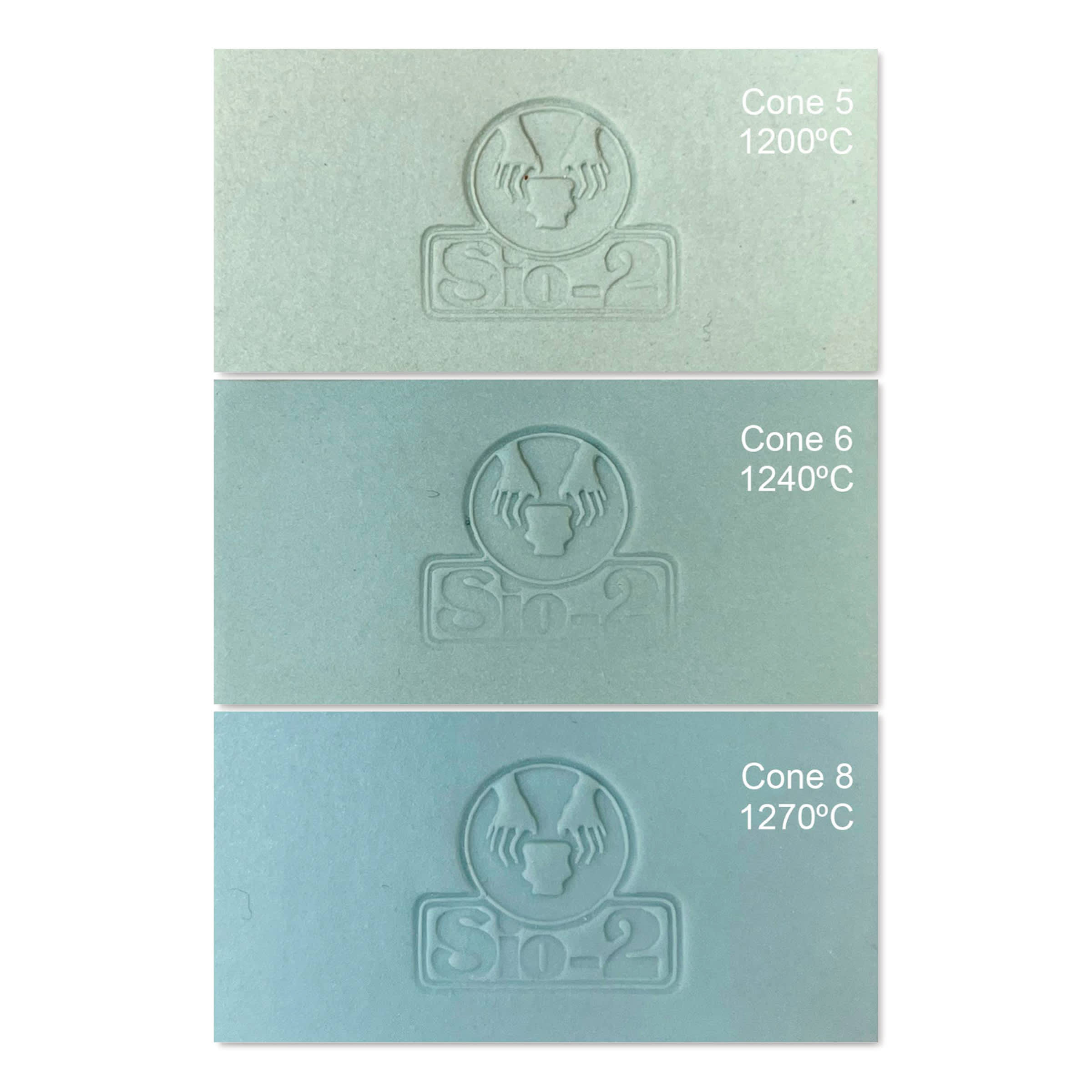 Sio-2 Lagoon Turquoise Blue Porcelain Clay