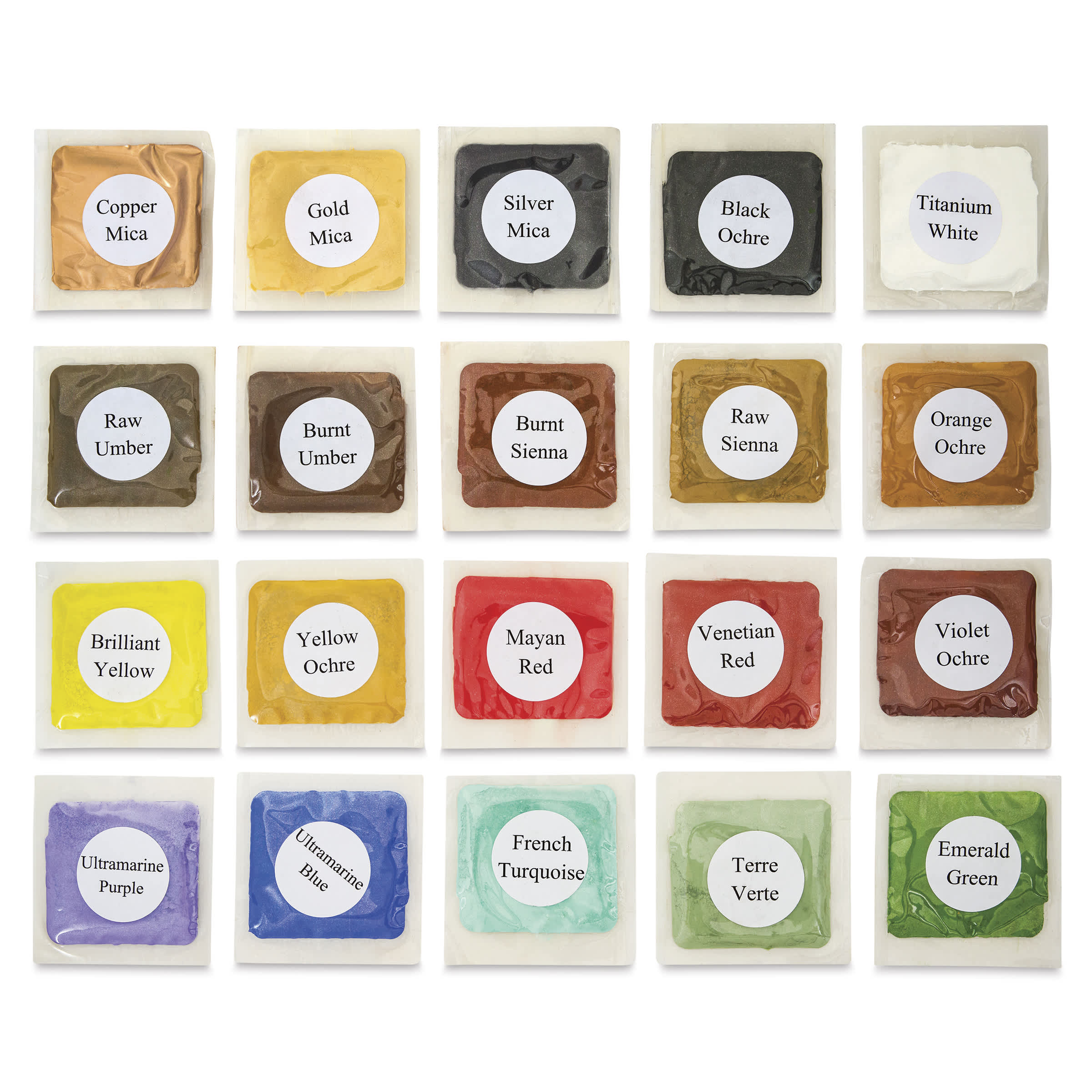 Natural Earth Paint Earth & Mineral Pigments and Set