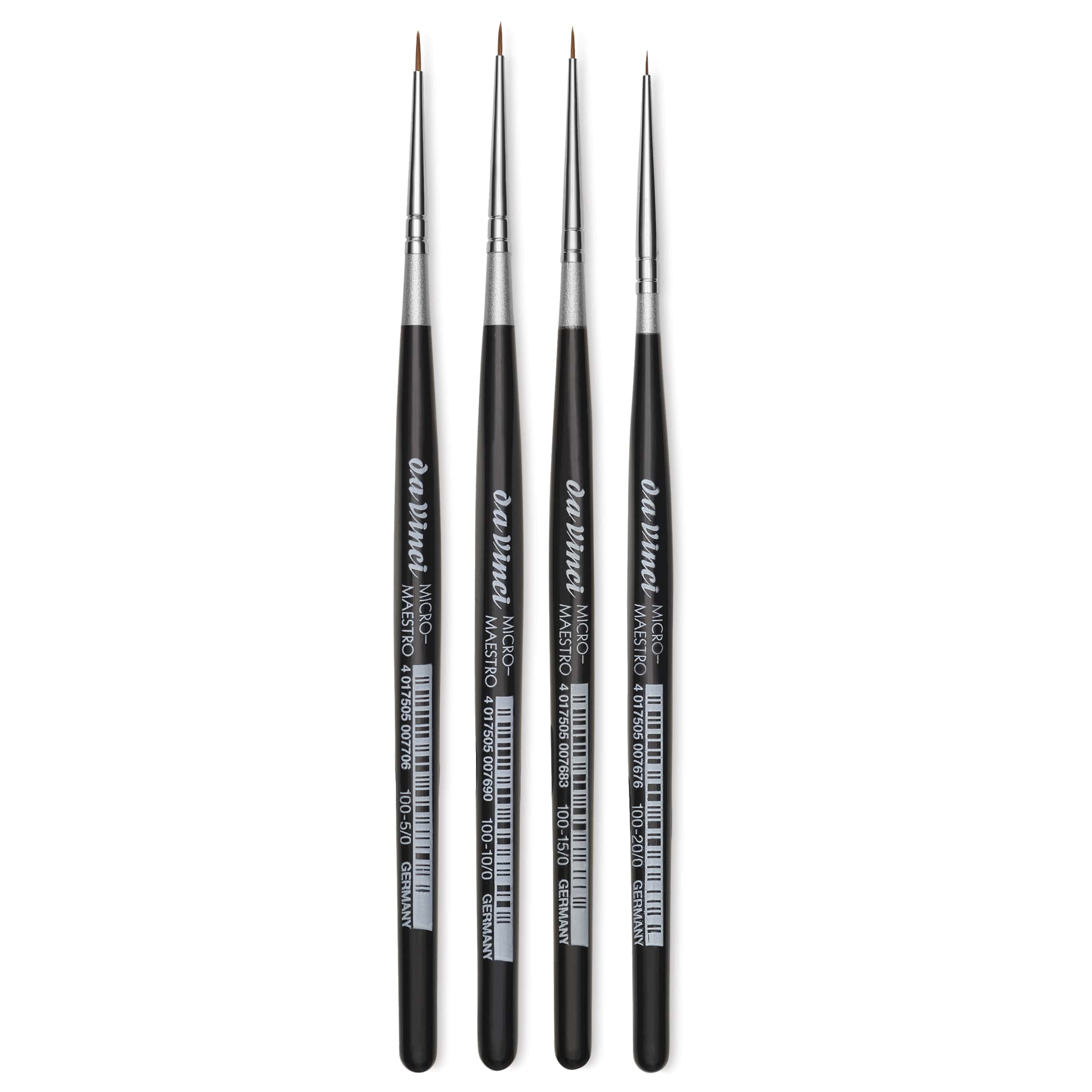 Da Vinci Micro Maestro Kolinsky Brushes and Set