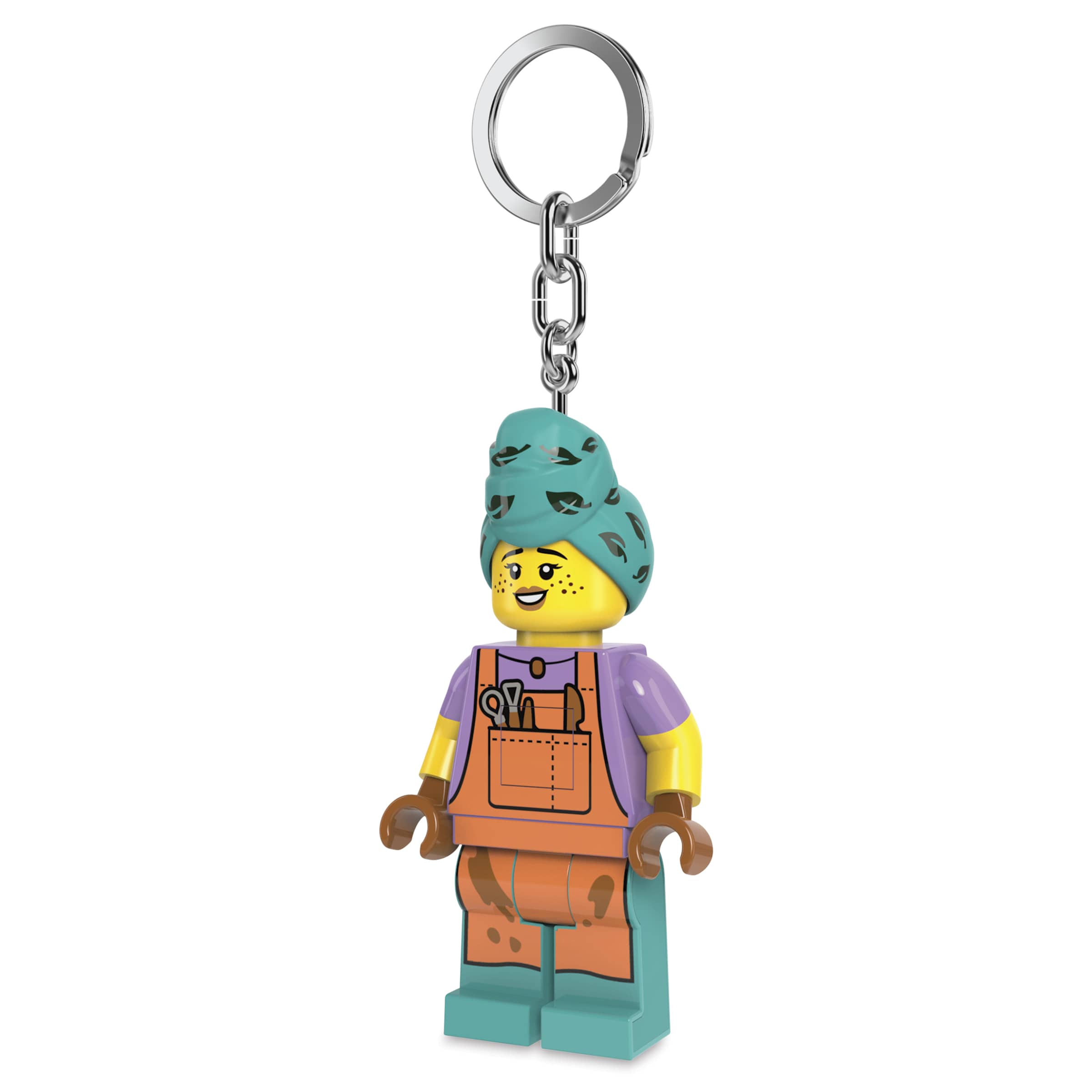 LEGO Iconic Ceramics Girl Keychain Light