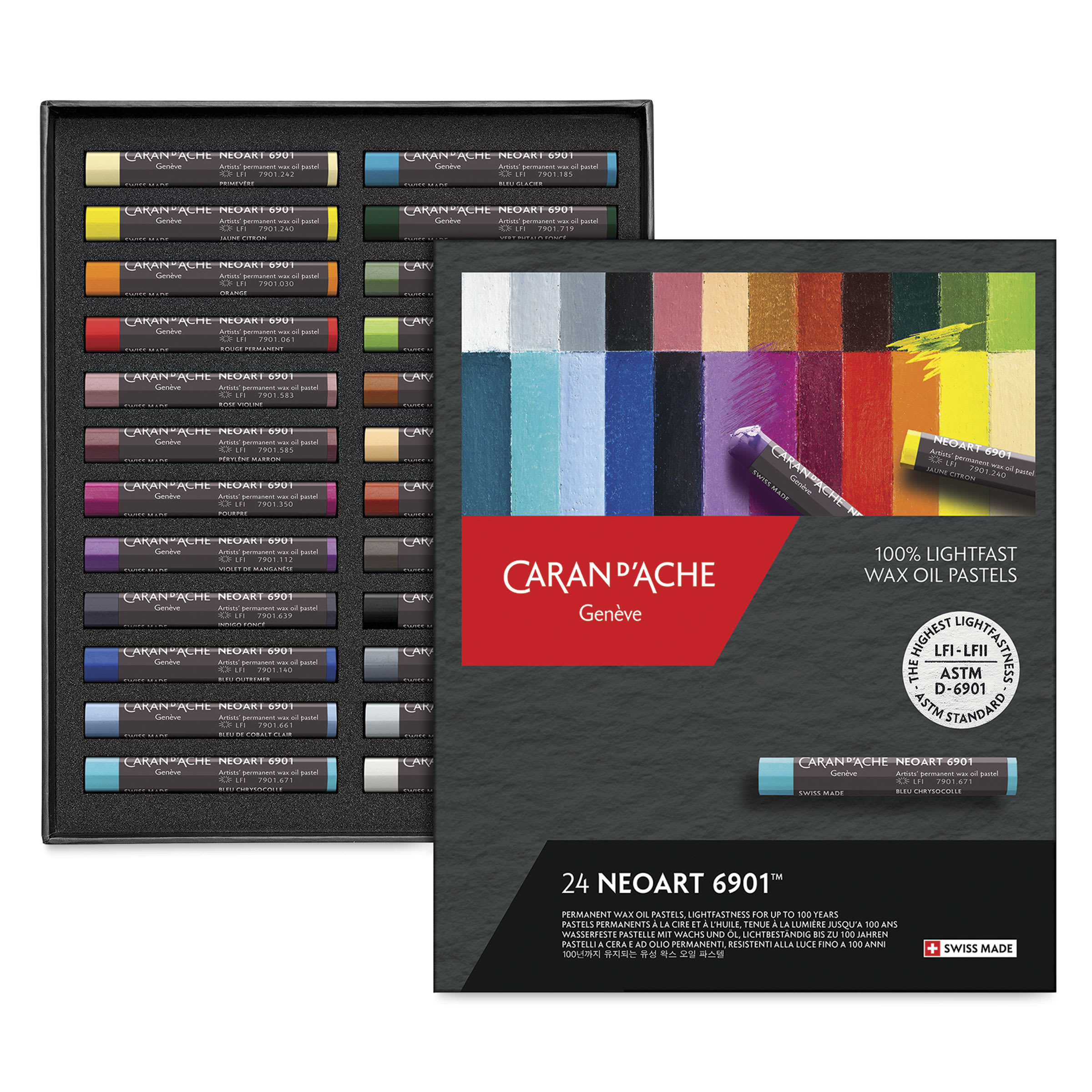 Caran d’Ache Neoart 6901 Wax Oil Pastels and Sets