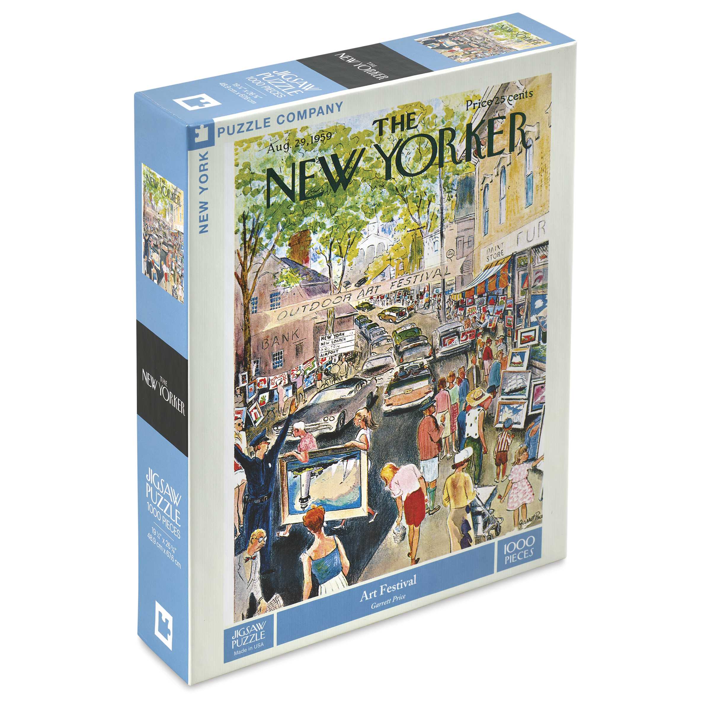 The New Yorker Art Festival 1000ピース Amazon.com: New York Puzzle Company - New Yorker Art