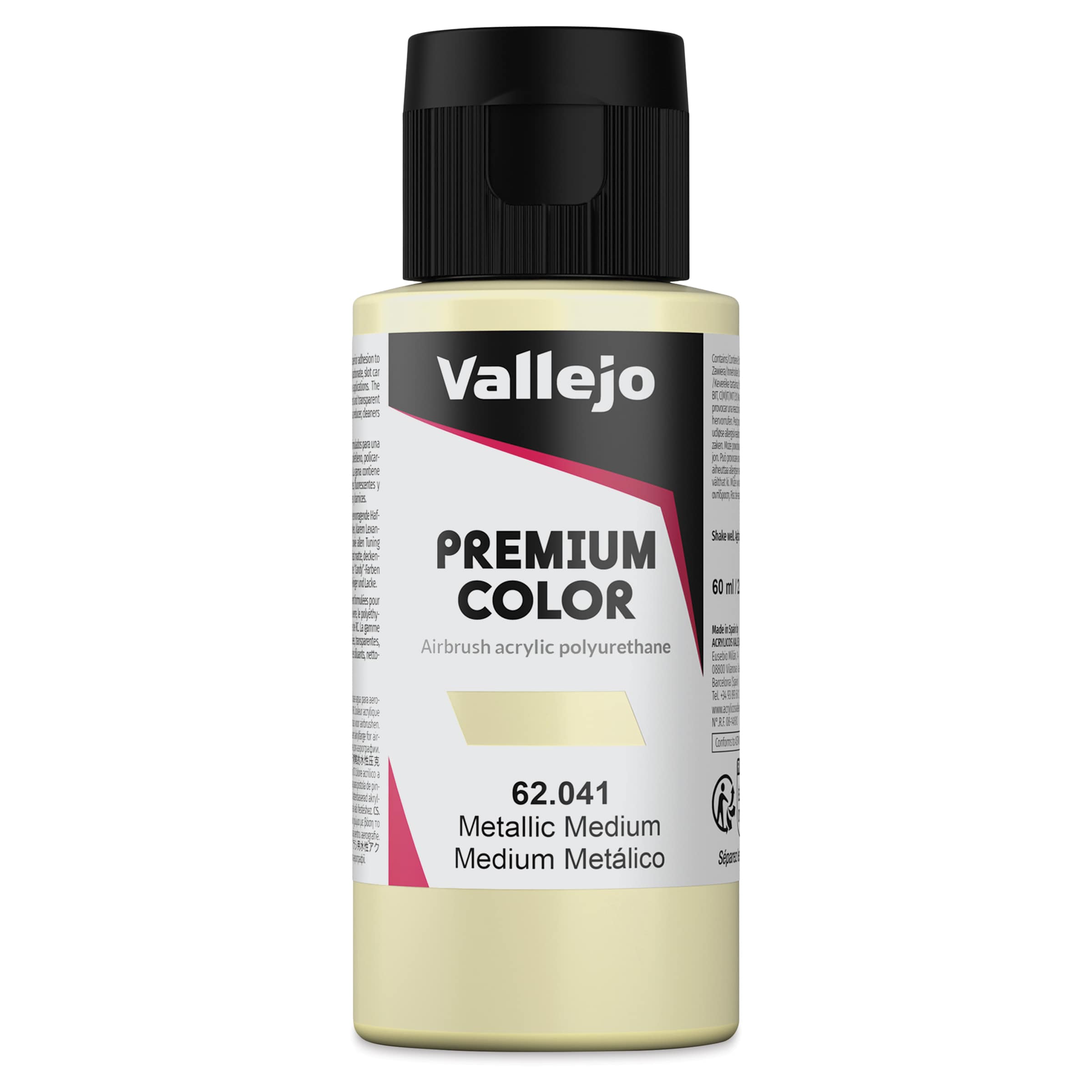 Vallejo Premium Color Metallic Airbrush Medium
