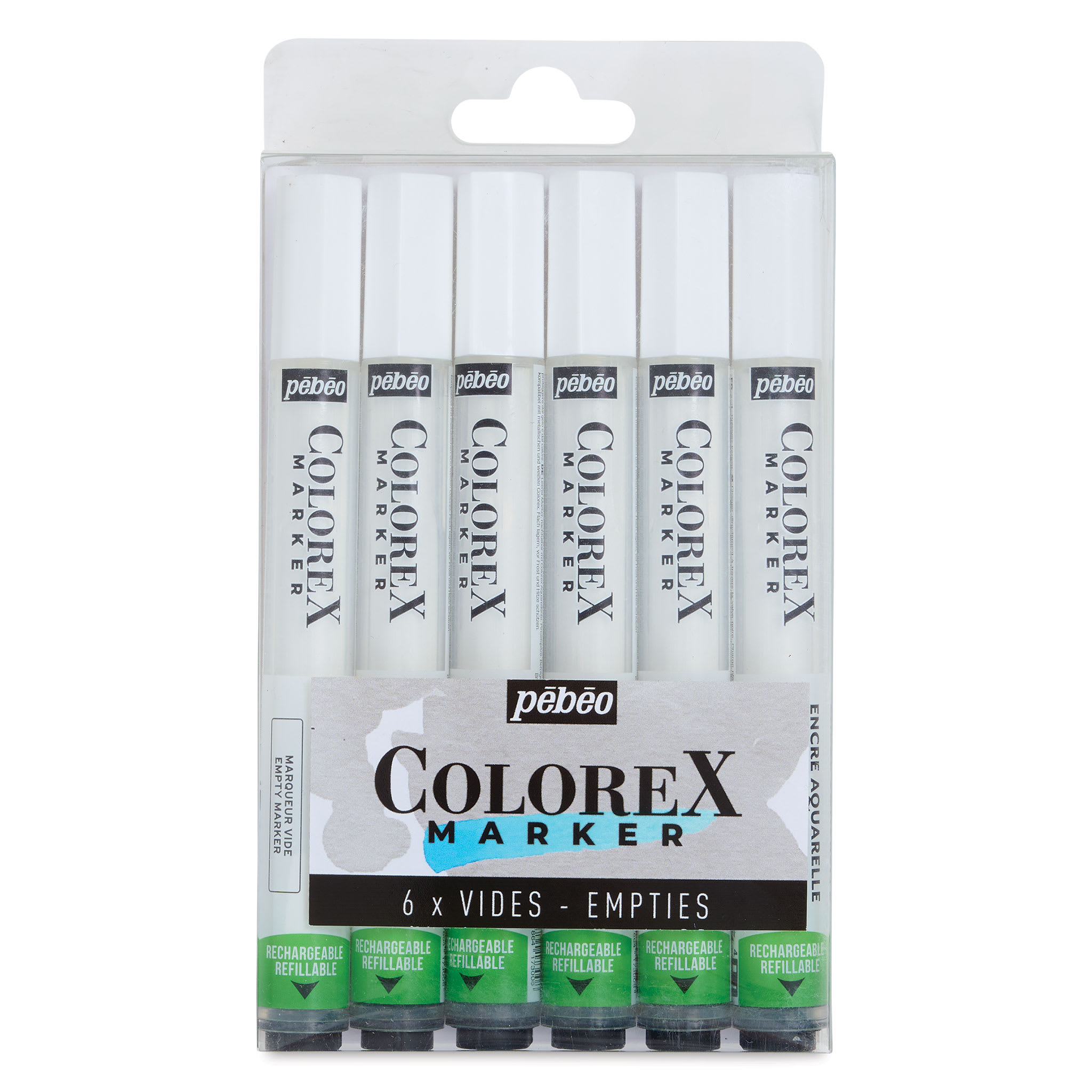 Pebeo Colorex Empty Markers and Set
