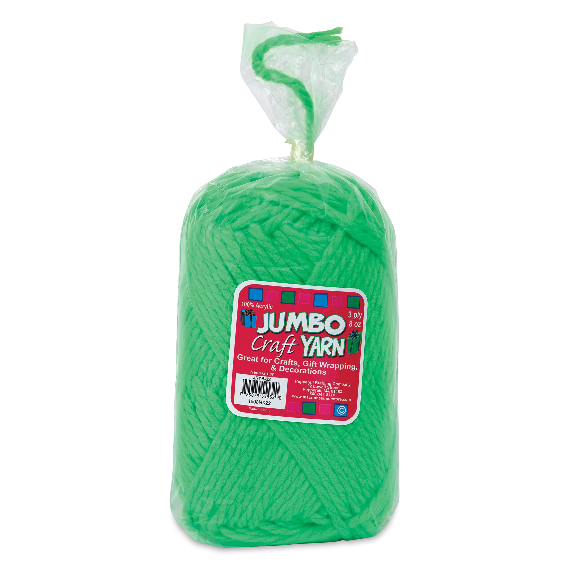 Pepperell Jumbo Roving 3-Ply Craft Yarn