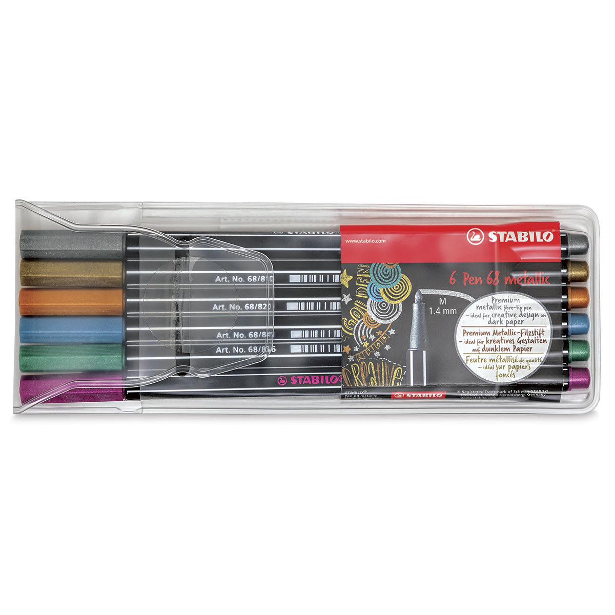 Stabilo Pen 68 Metallic Pens and Sets