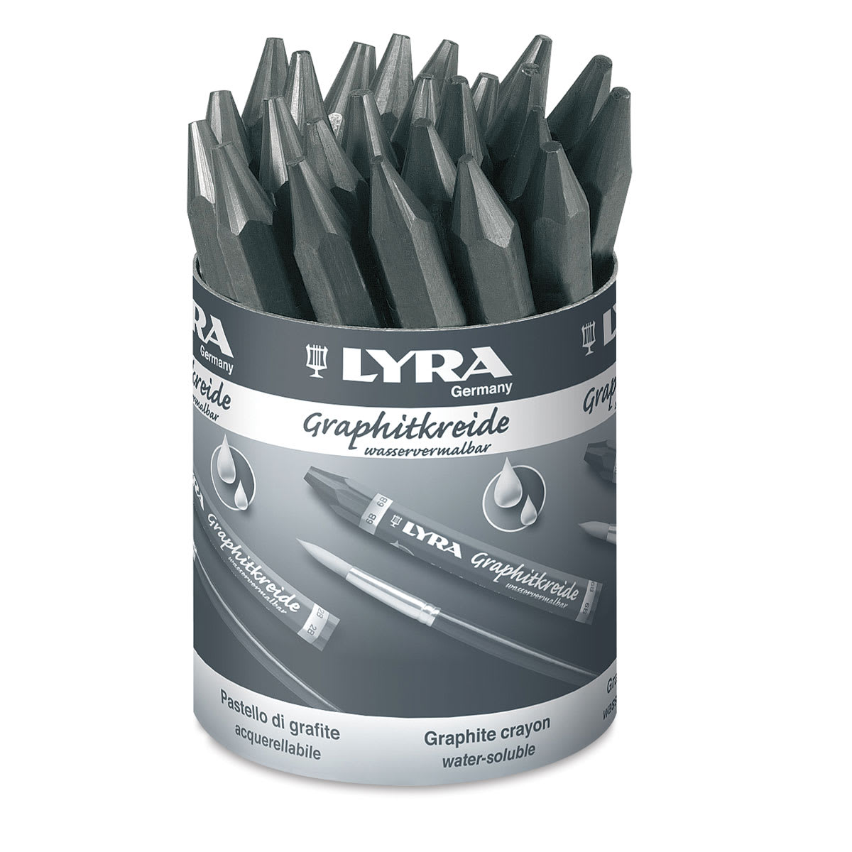 Lyra Water Soluble Graphite Crayons and Sets