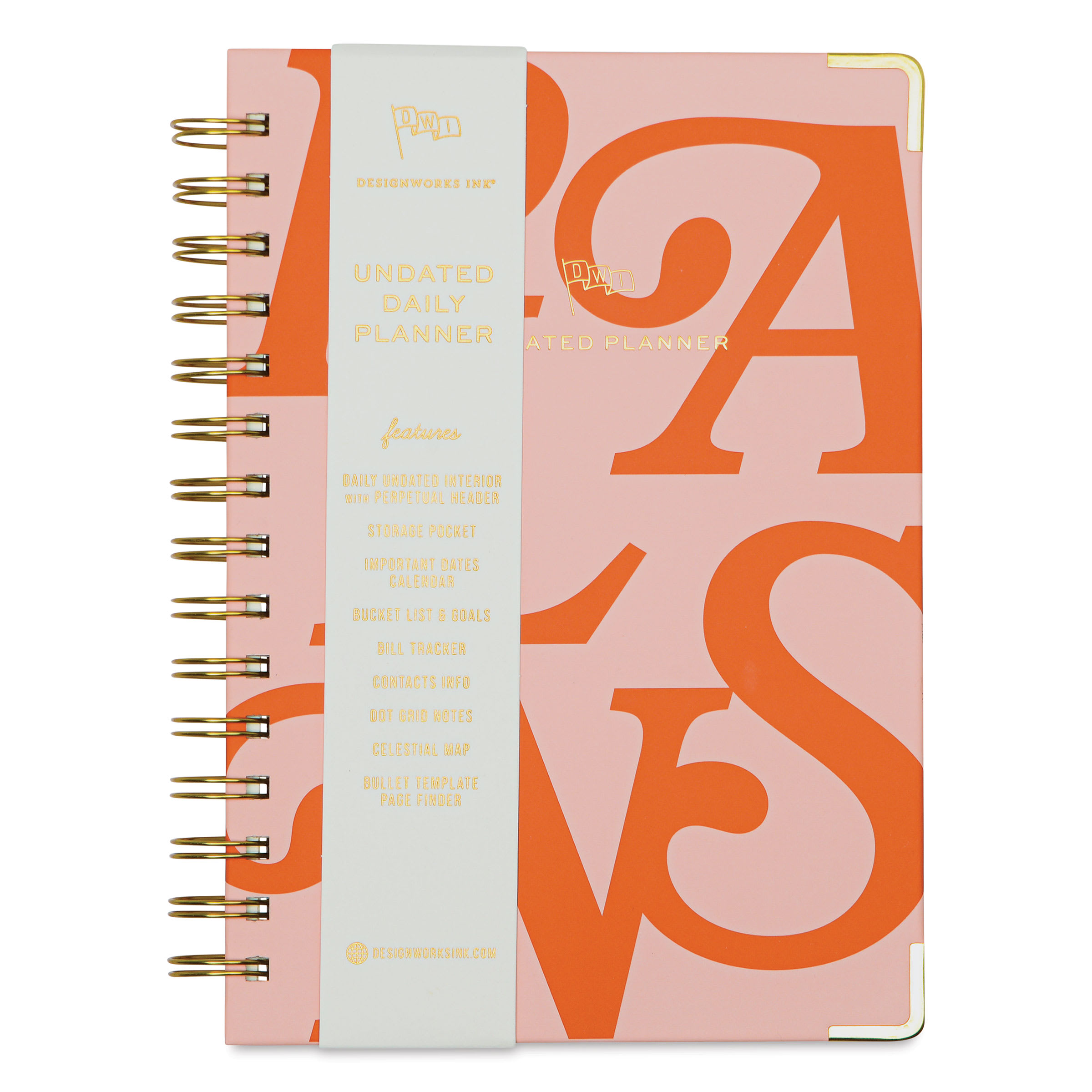 DesignWorks Ink Undated 13-month Perpetual Planners