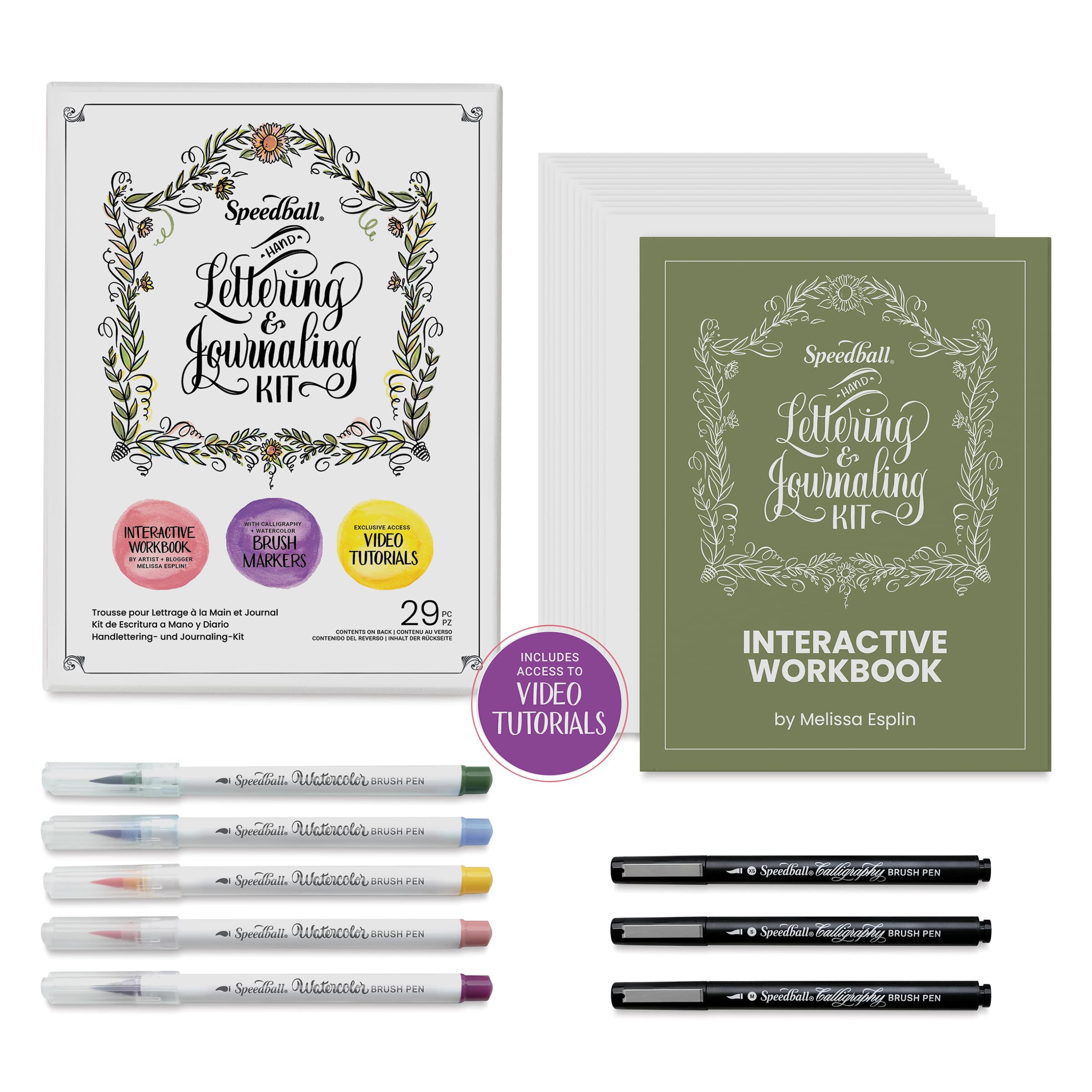 Speedball Hand Lettering and Journaling Kit 