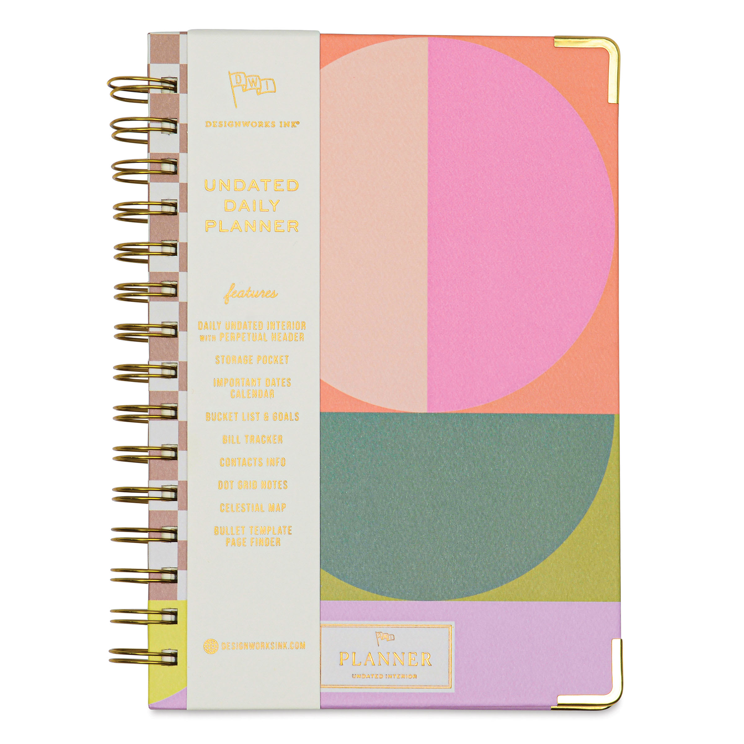 DesignWorks Ink Undated 13-month Perpetual Planners
