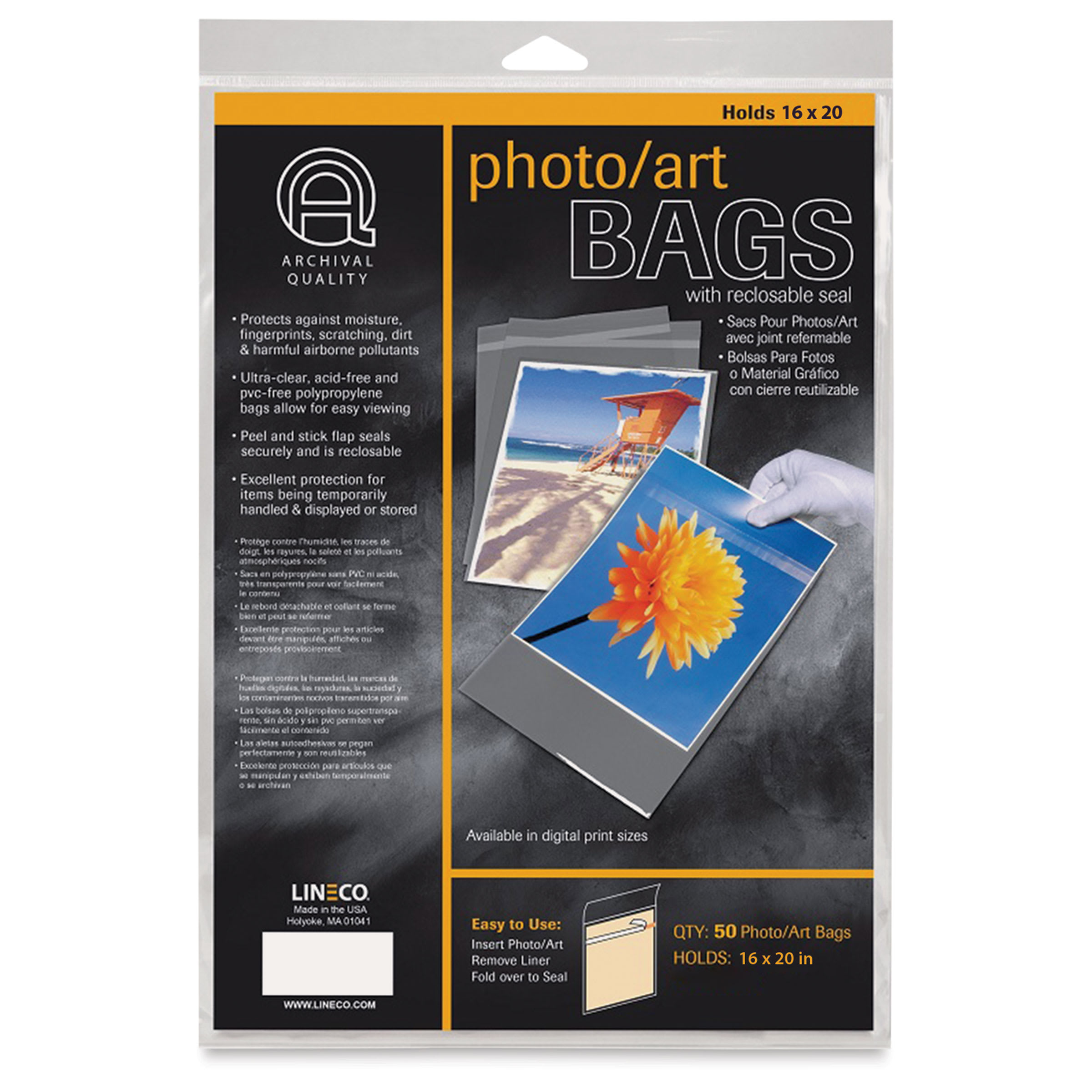 Lineco Photo Art Bags
