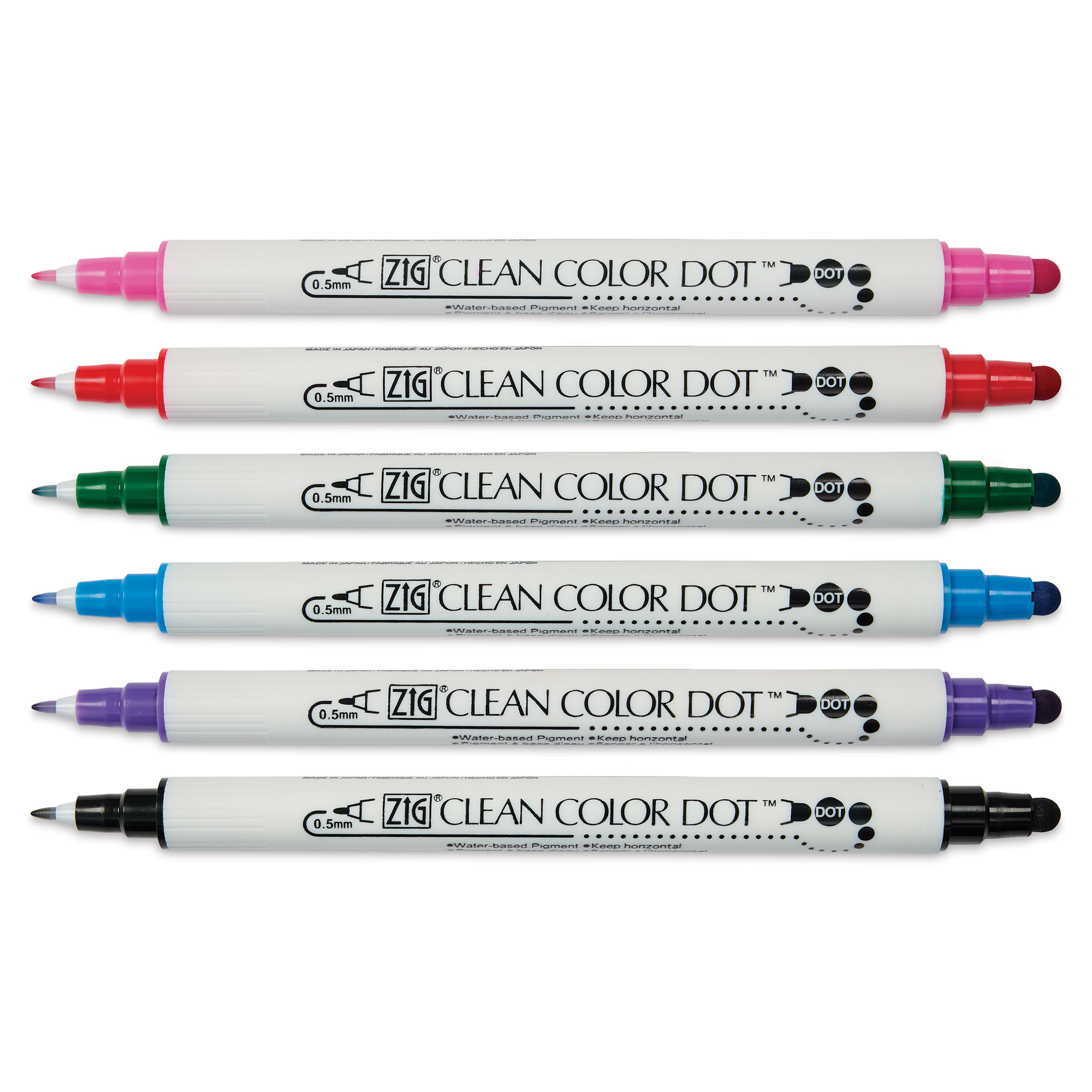Zig Clean Color Dot Dual Tip Markers and Sets